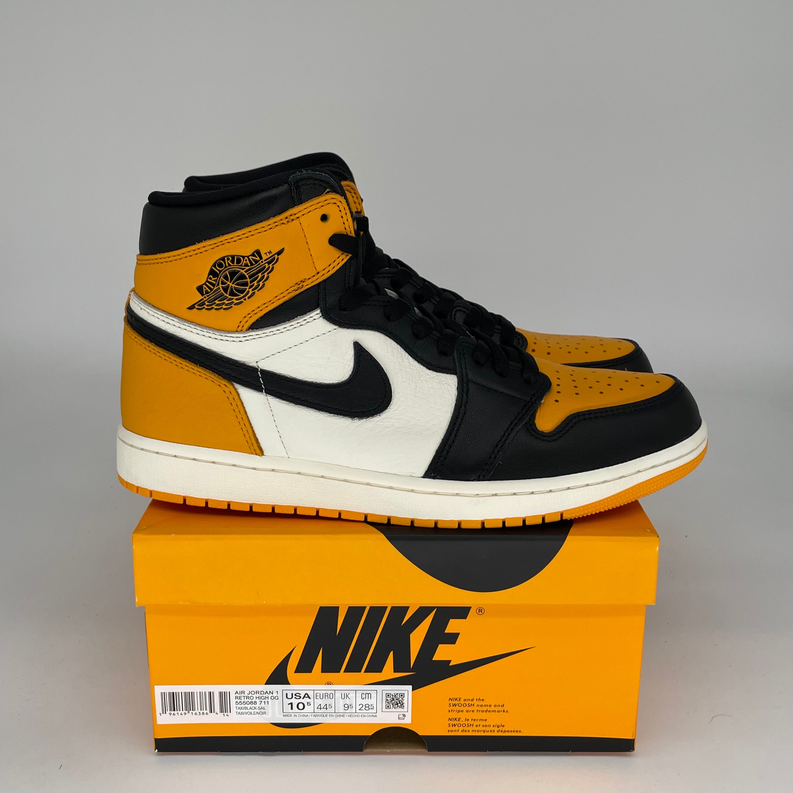 AIR JORDAN 1 TAXI SIZE 10.5 555088-711