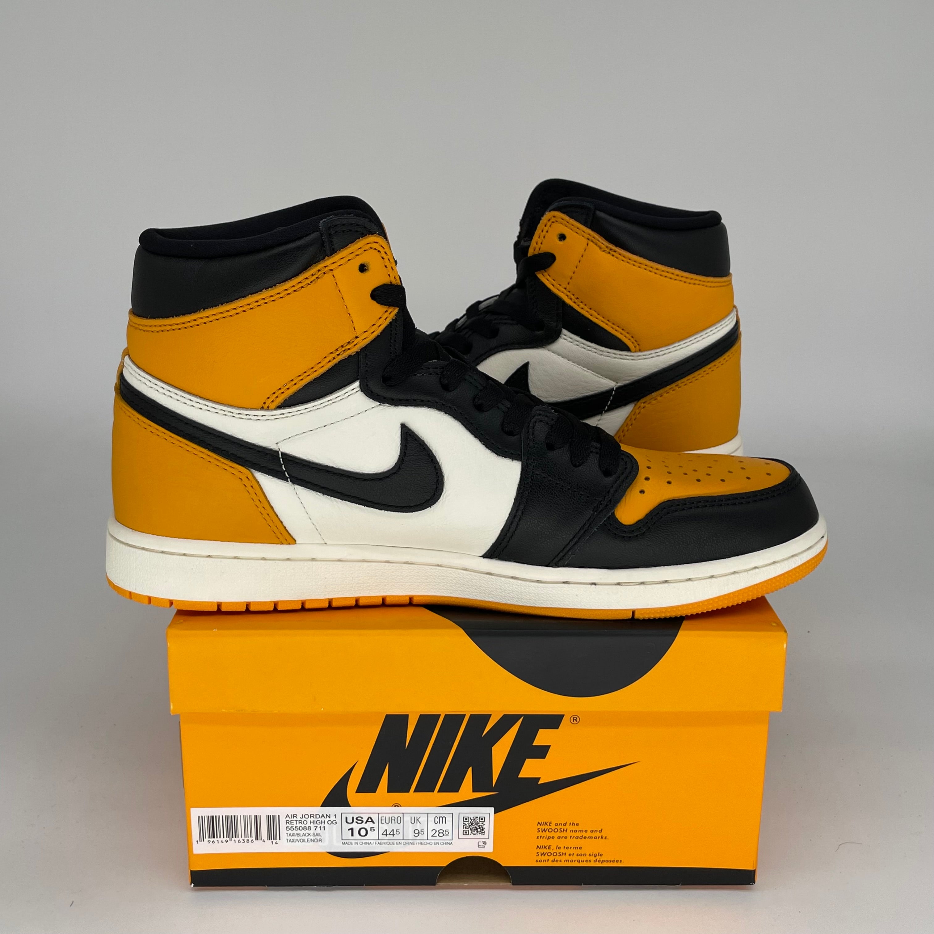 AIR JORDAN 1 TAXI SIZE 10.5 555088-711