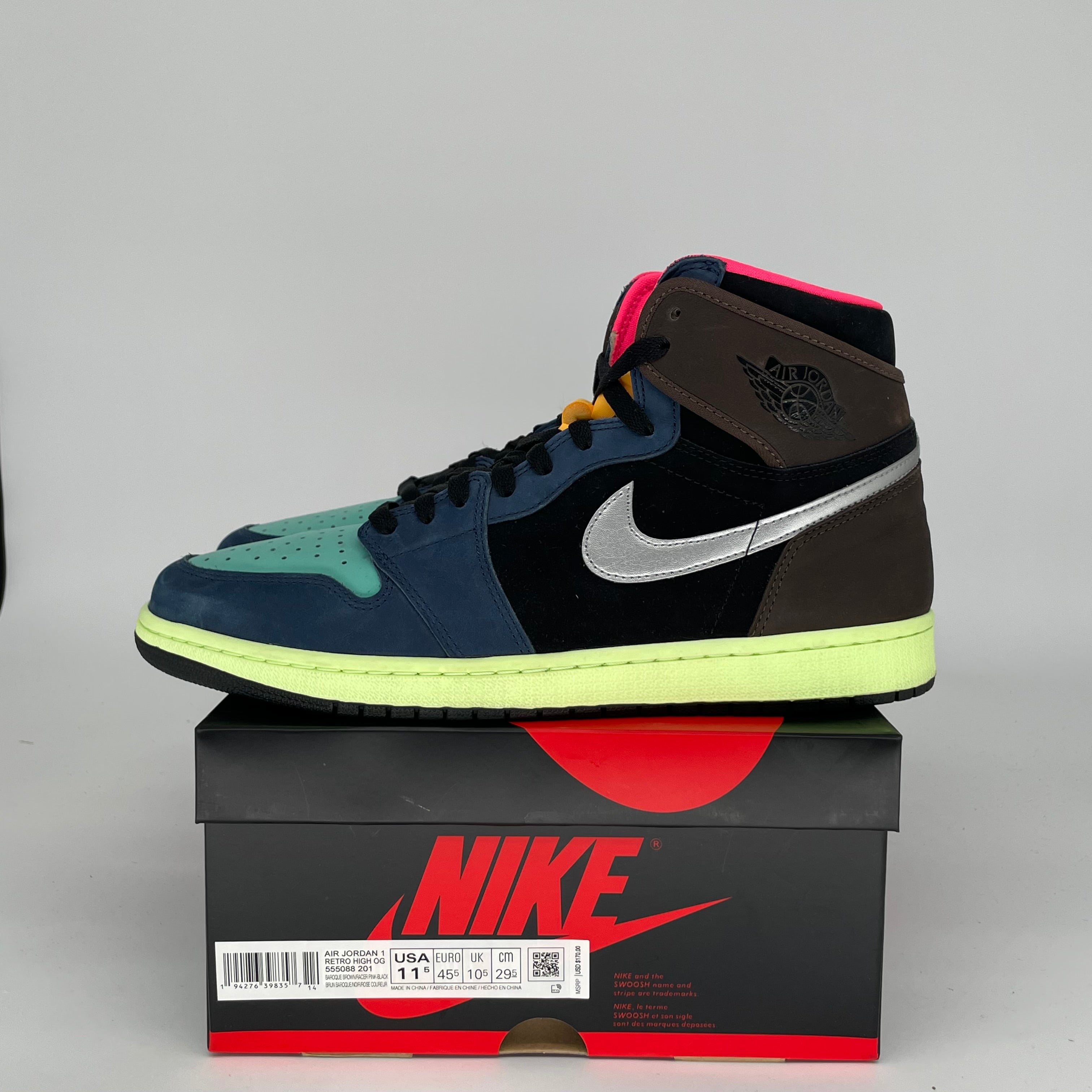 AIR JORDAN 1 BIO HACK SIZE 11.5 555088-201