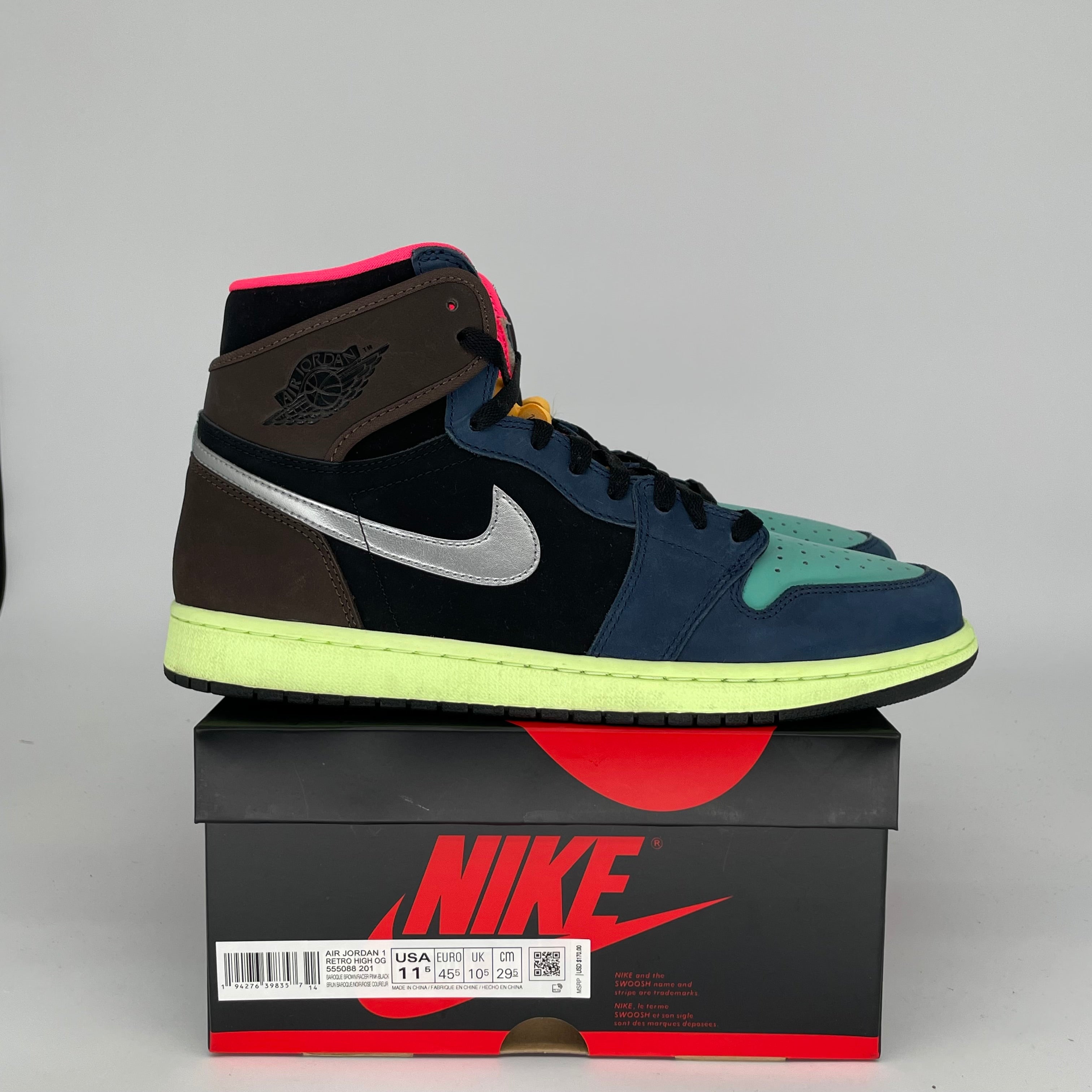 AIR JORDAN 1 BIO HACK SIZE 11.5 555088-201