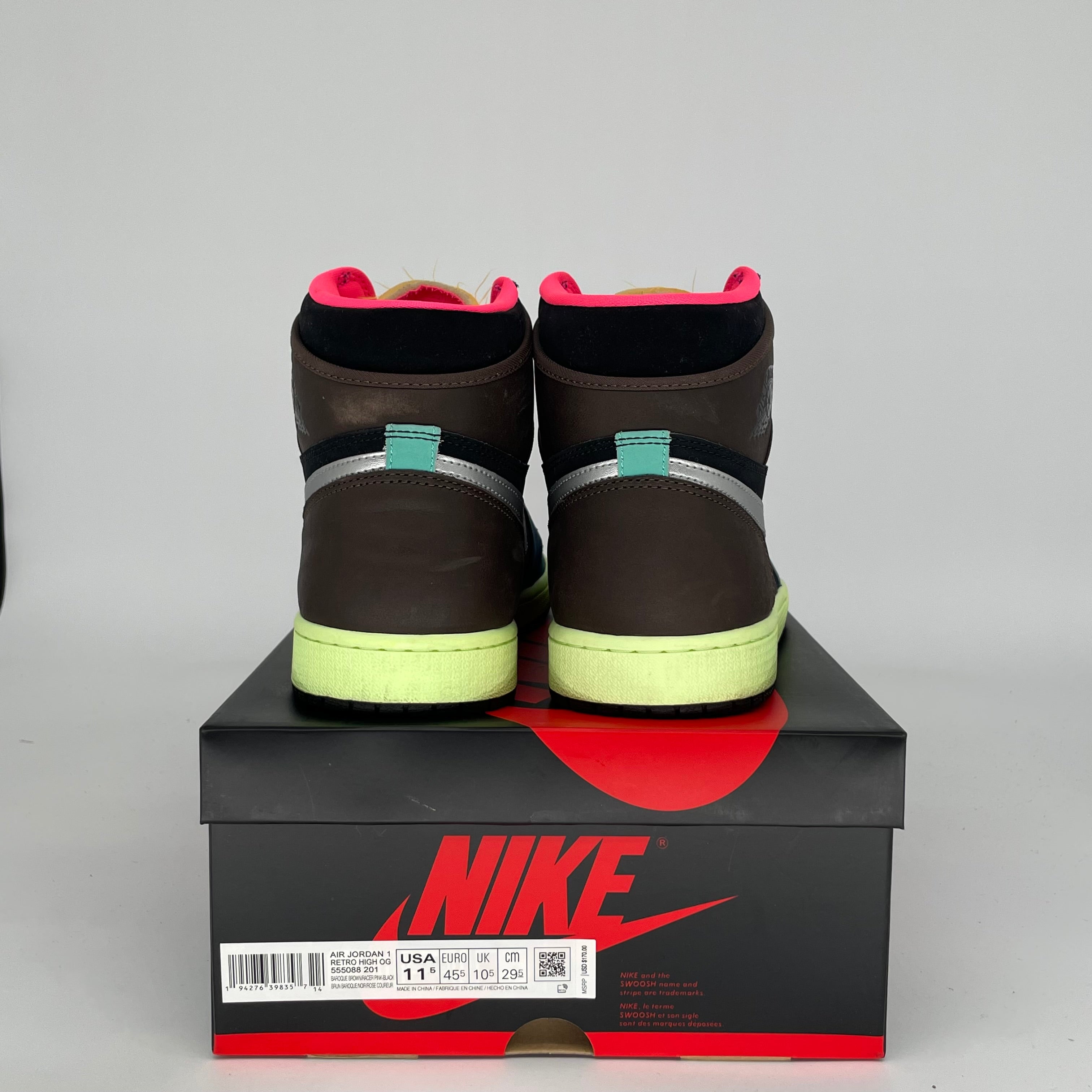 AIR JORDAN 1 BIO HACK SIZE 11.5 555088-201