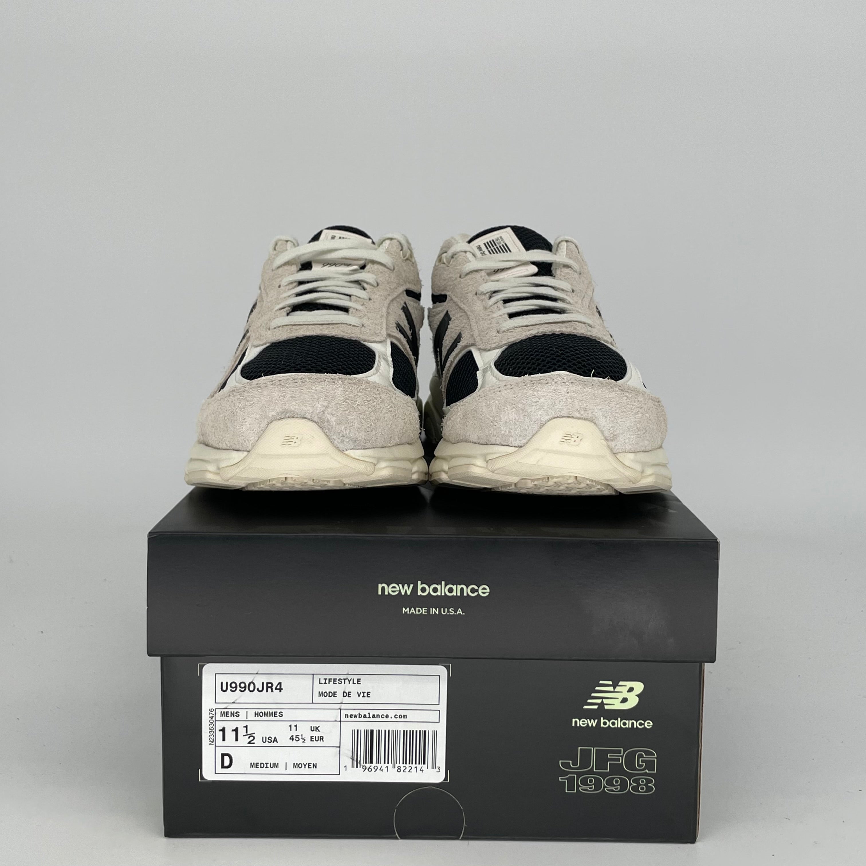 NEW BALANCE 990V4 MIUSA JOE FRESHGOODS 1998 INTRO SIZE 11.5 U990JR4