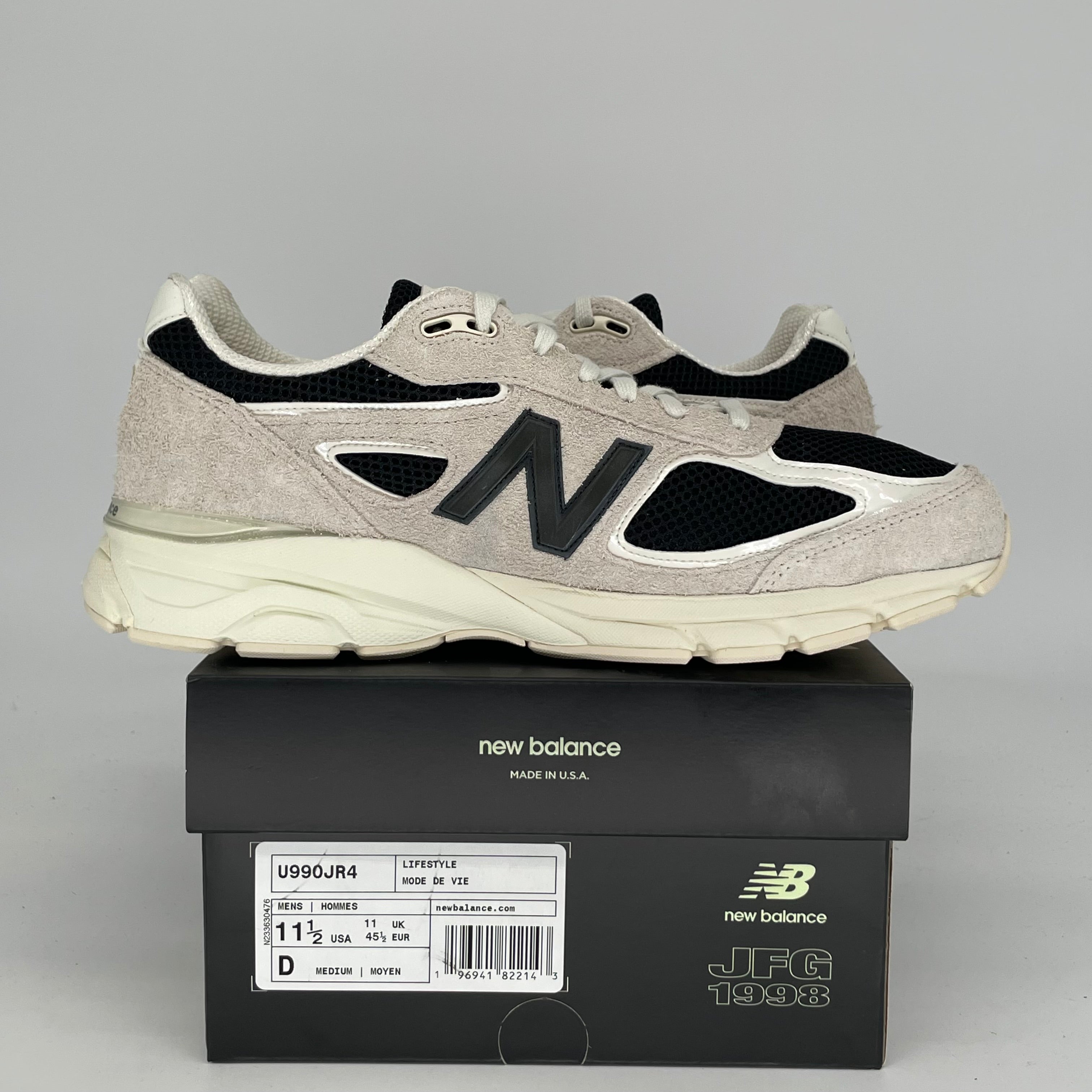 NEW BALANCE 990V4 MIUSA JOE FRESHGOODS 1998 INTRO SIZE 11.5 U990JR4