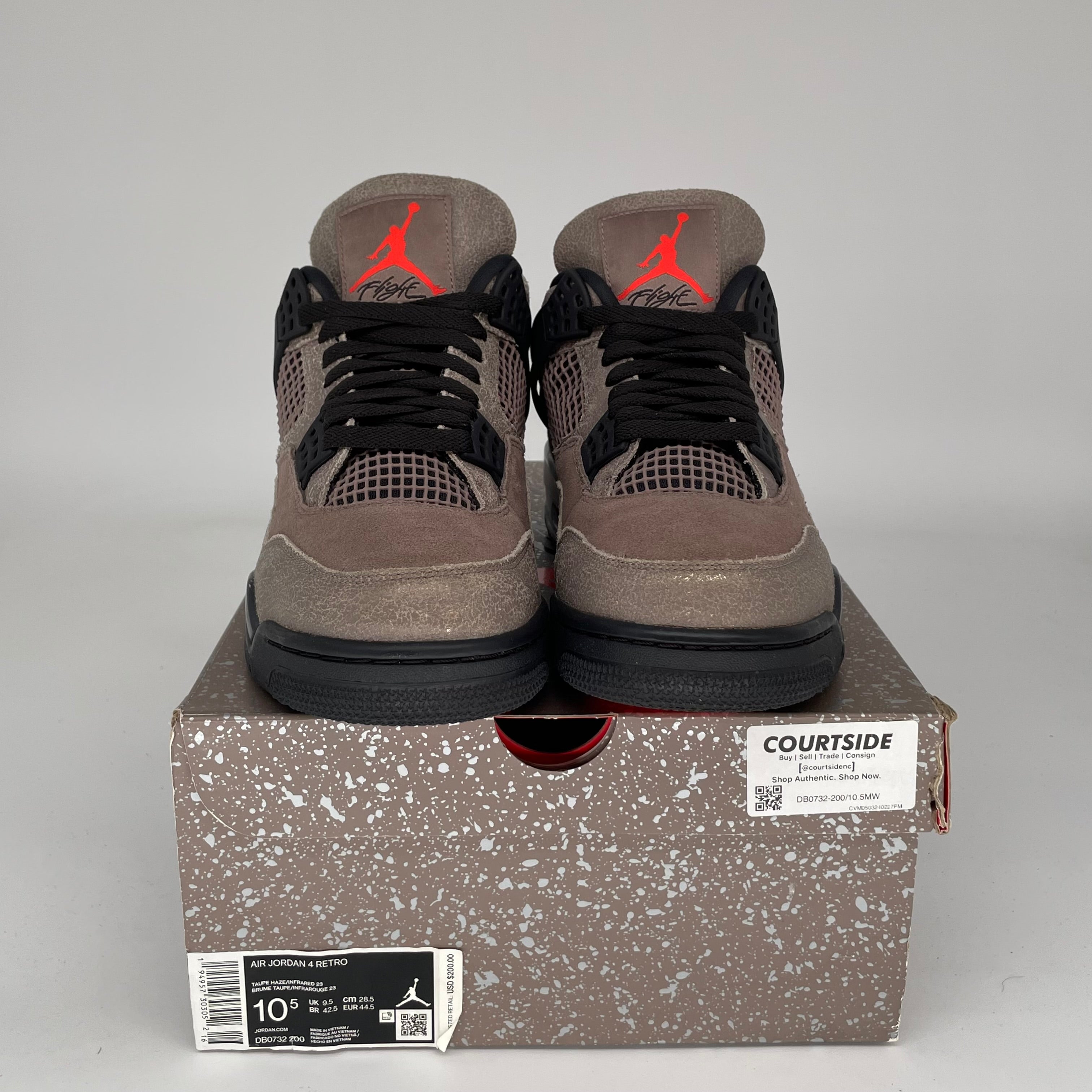 AIR JORDAN 4 TAUPE HAZE SIZE 10.5 DB0732-200