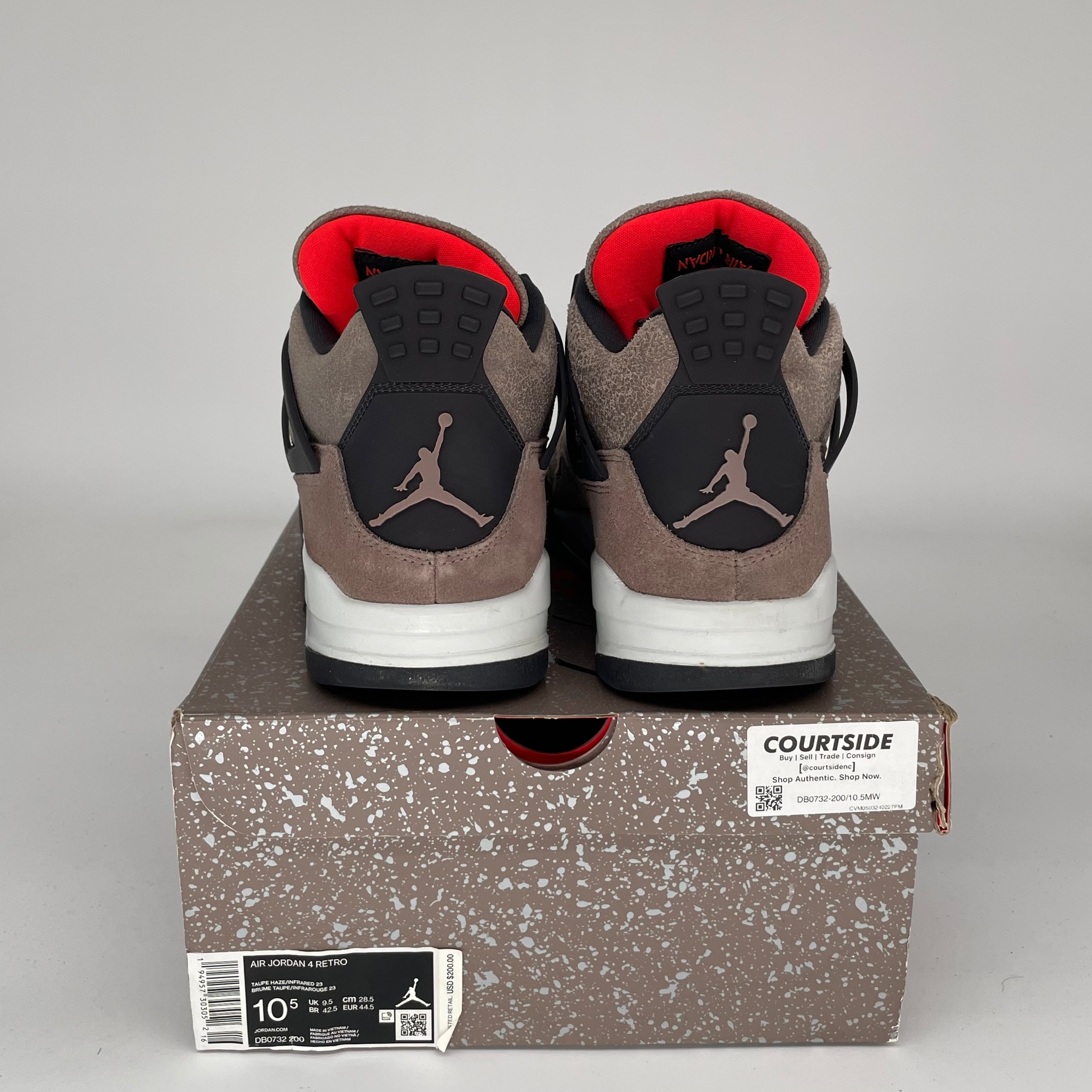 AIR JORDAN 4 TAUPE HAZE SIZE 10.5 DB0732-200