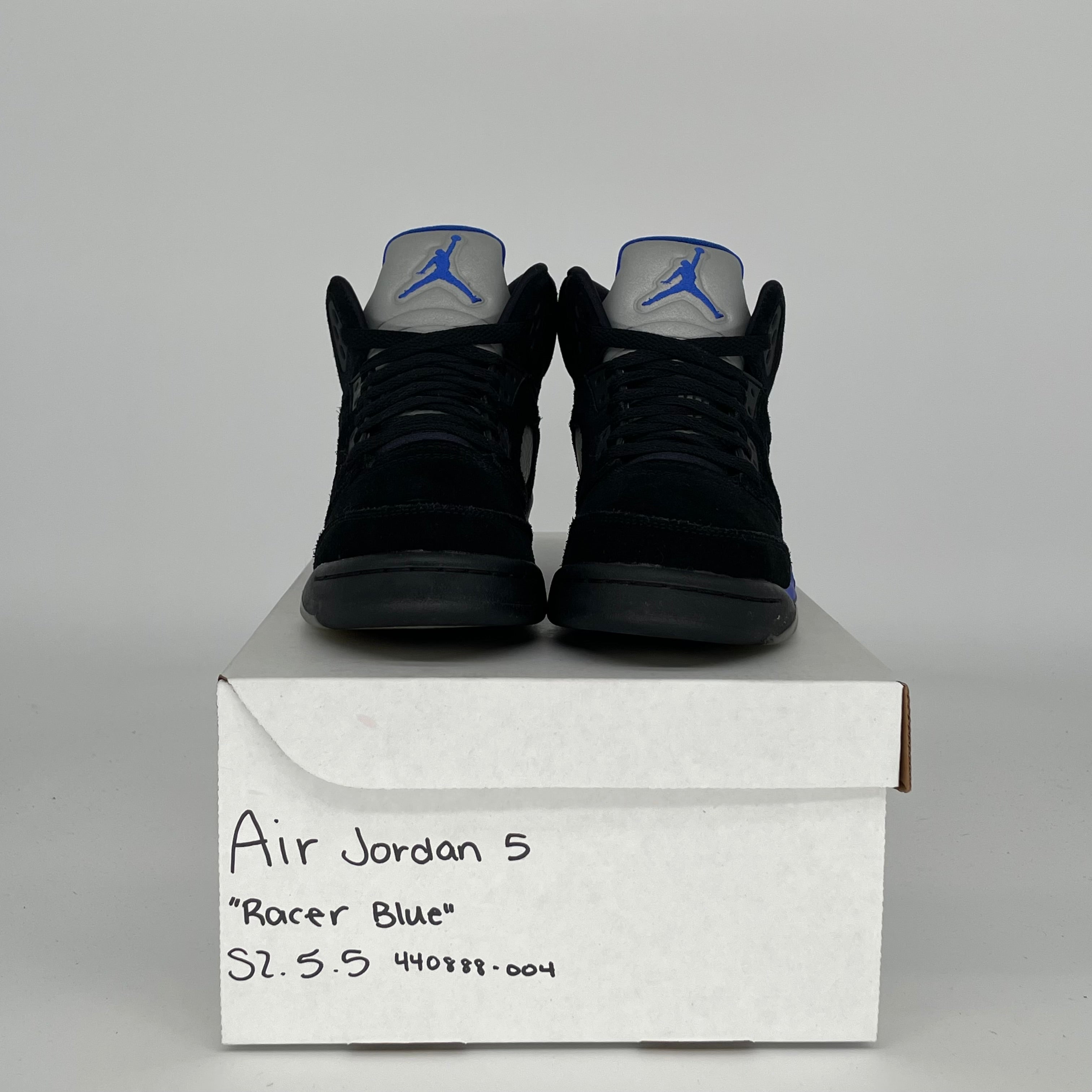 AIR JORDAN 5 RACER BLUE SIZE 5.5Y 440888-004