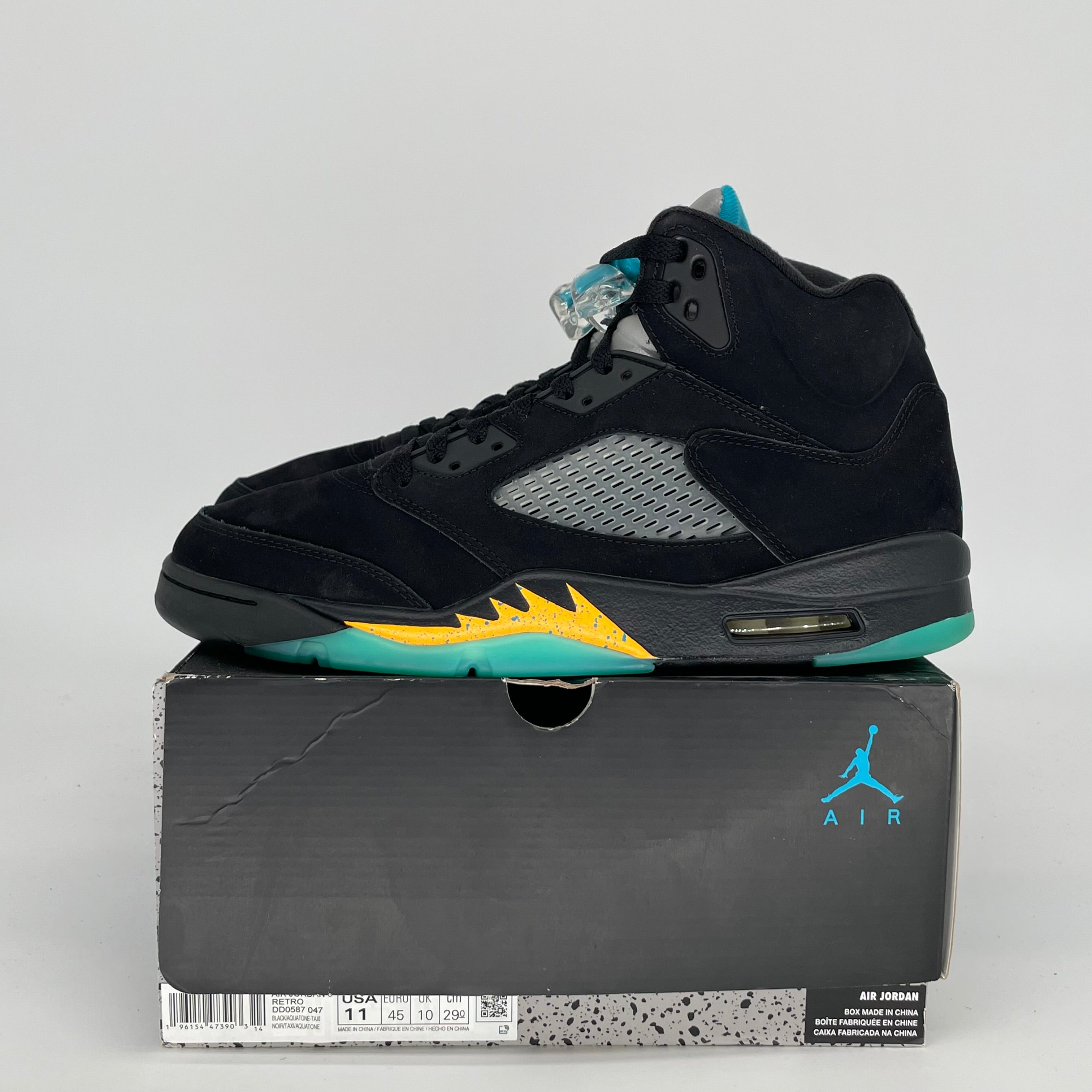 AIR JORDAN 5 AQUA SIZE 11 DD0587-047