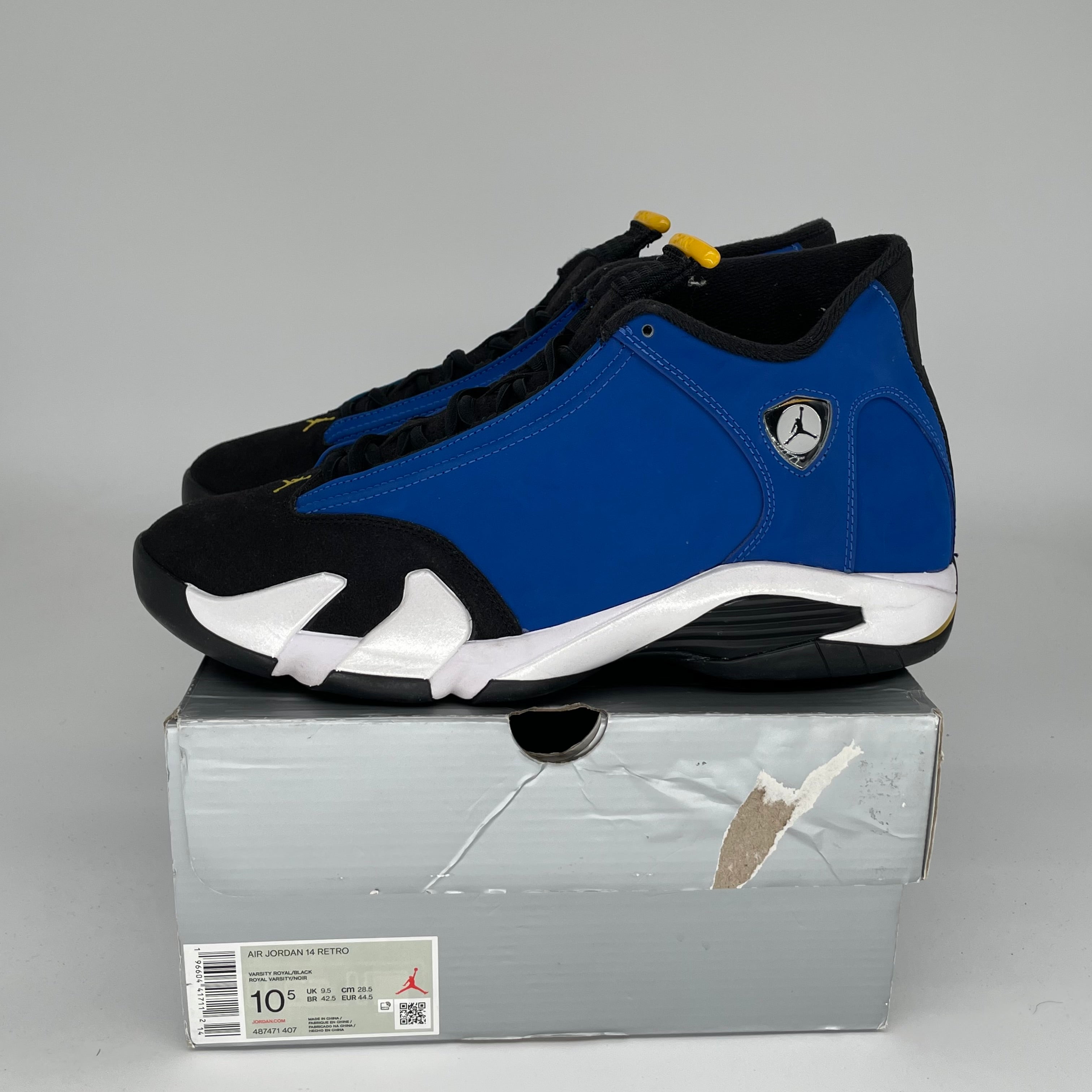 AIR JORDAN 14 LANEY SIZE 10.5 487471-407