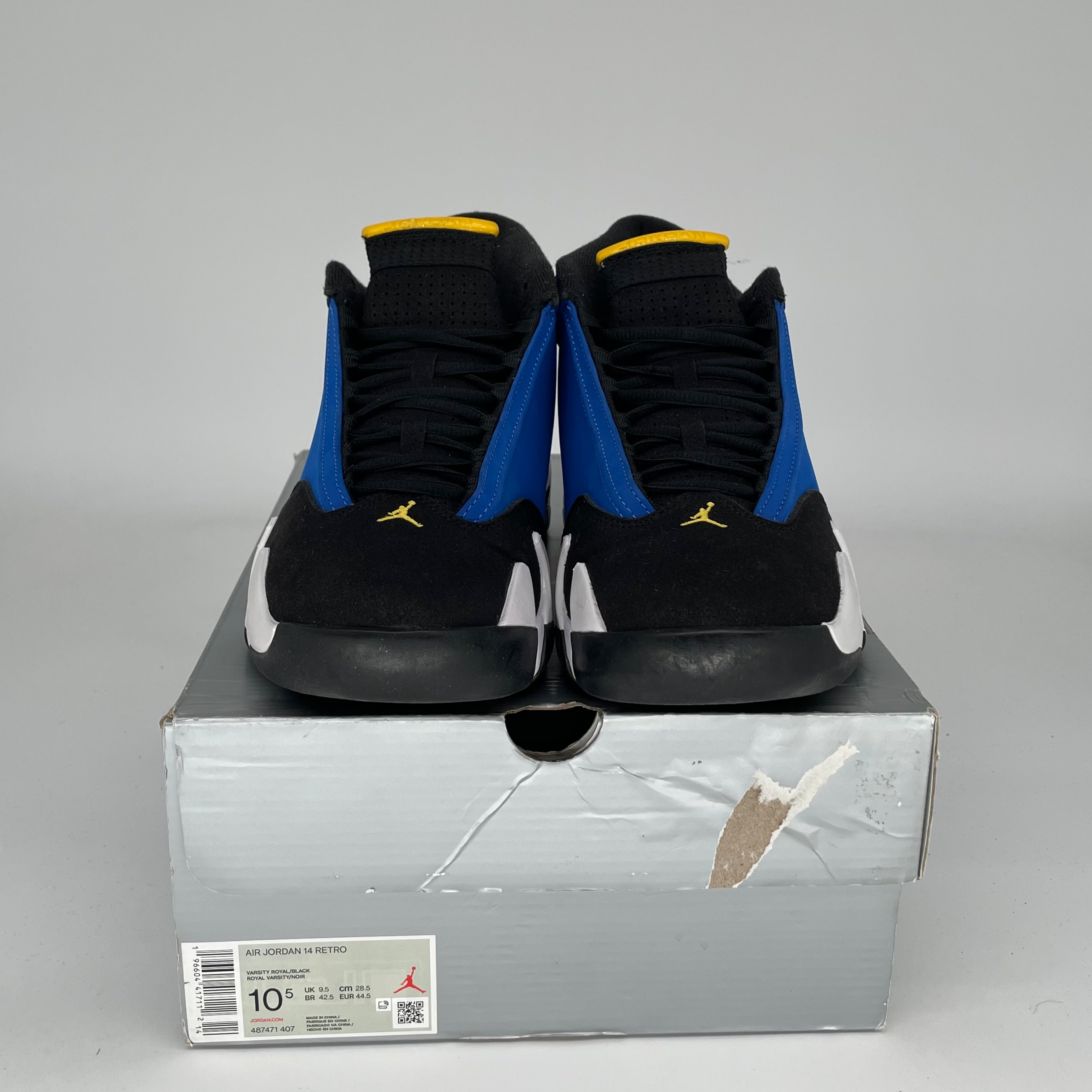 AIR JORDAN 14 LANEY SIZE 10.5 487471-407