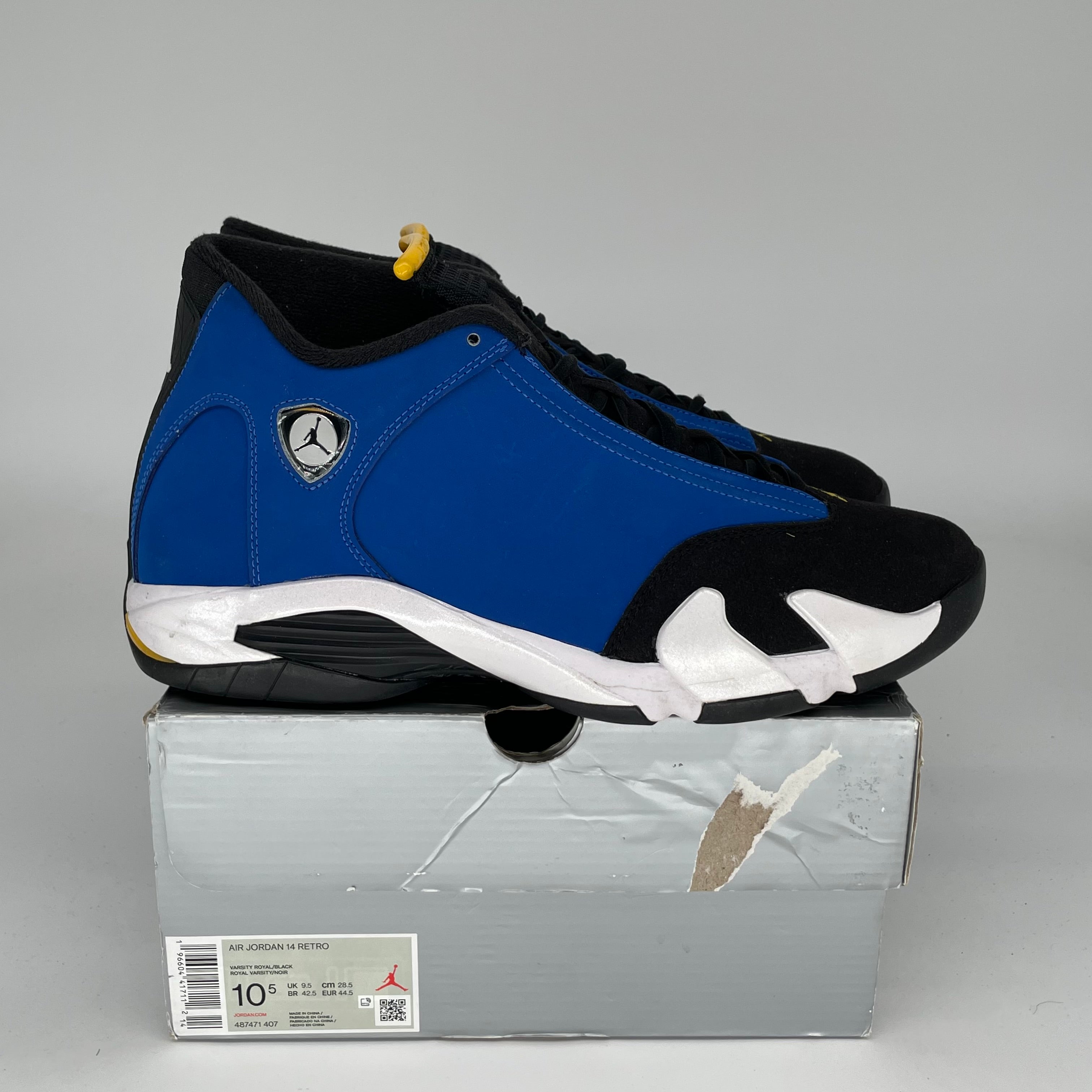 AIR JORDAN 14 LANEY SIZE 10.5 487471-407