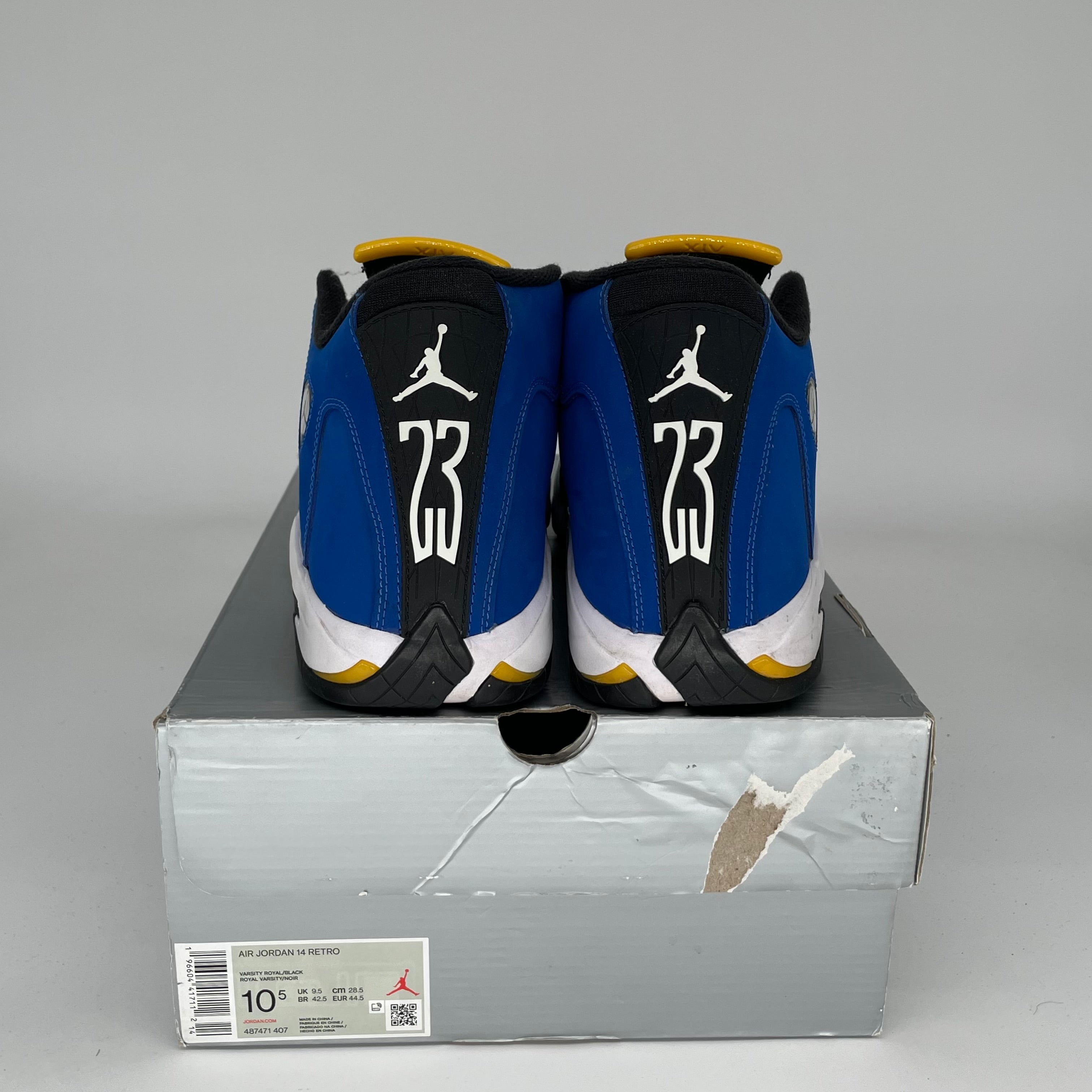 AIR JORDAN 14 LANEY SIZE 10.5 487471-407