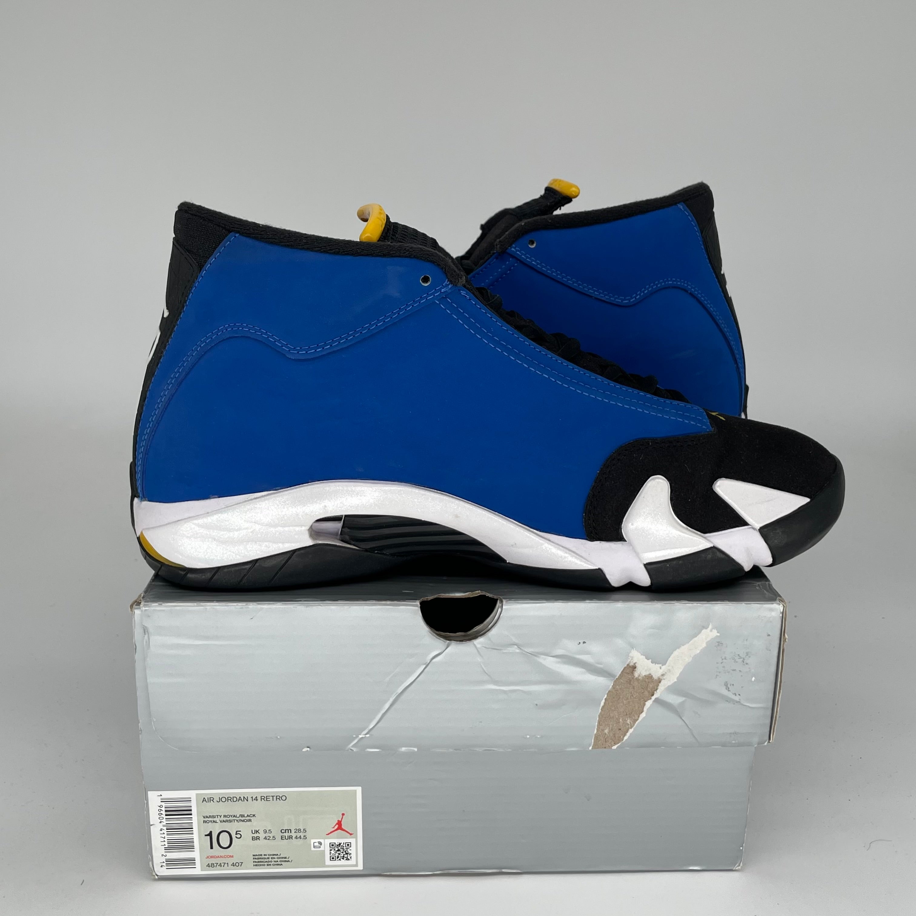 AIR JORDAN 14 LANEY SIZE 10.5 487471-407