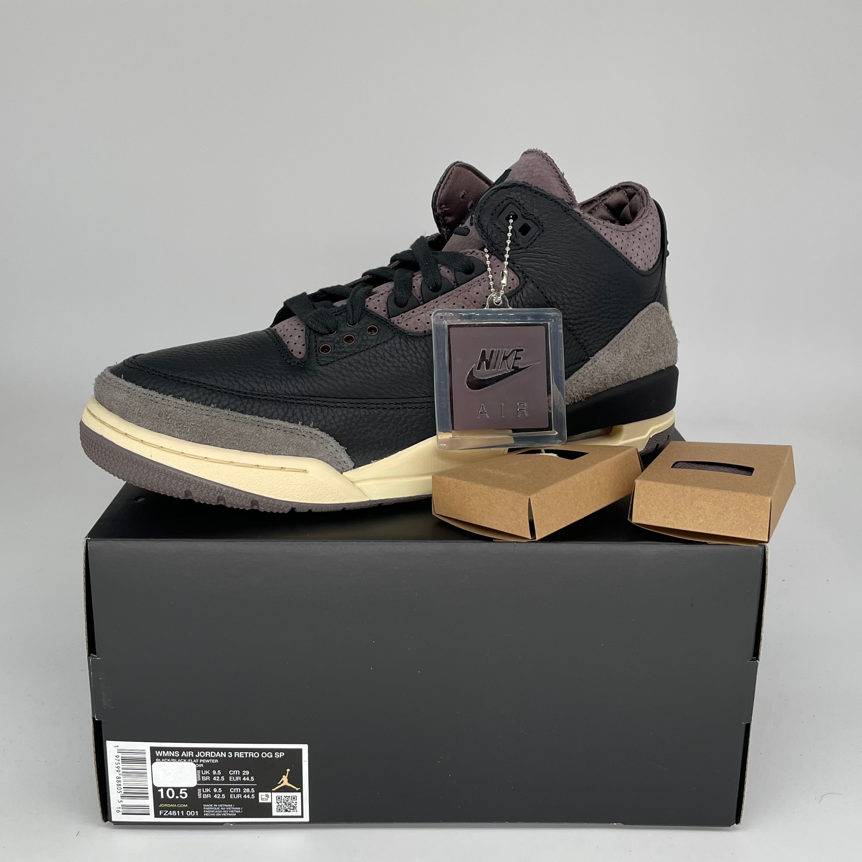 AIR JORDAN 3 A MA MANIERE WHILE YOU WERE SLEEPING W SIZE 10.5 FZ4811-001