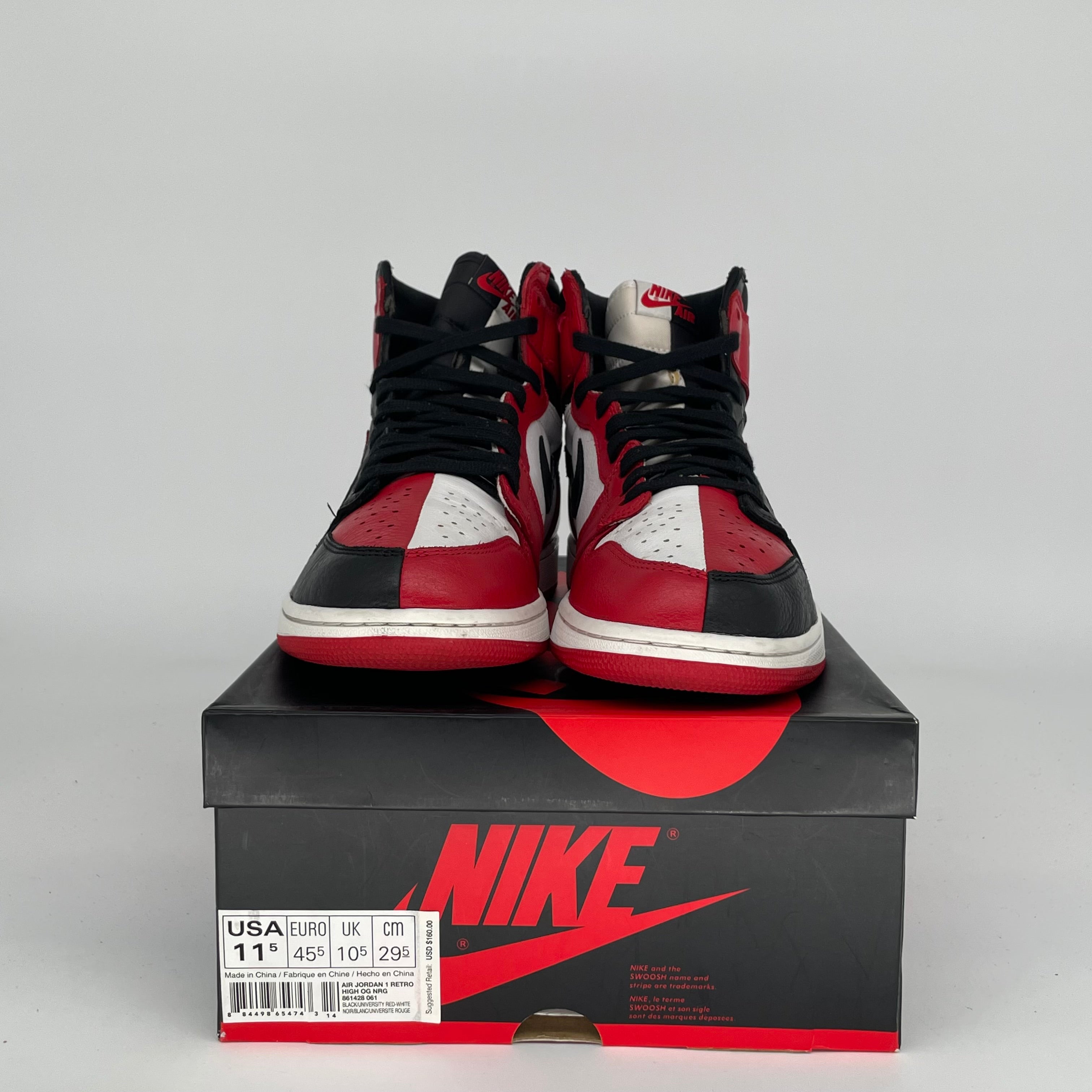 AIR JORDAN 1 HOMAGE TO HOME SIZE 11.5 861428-061