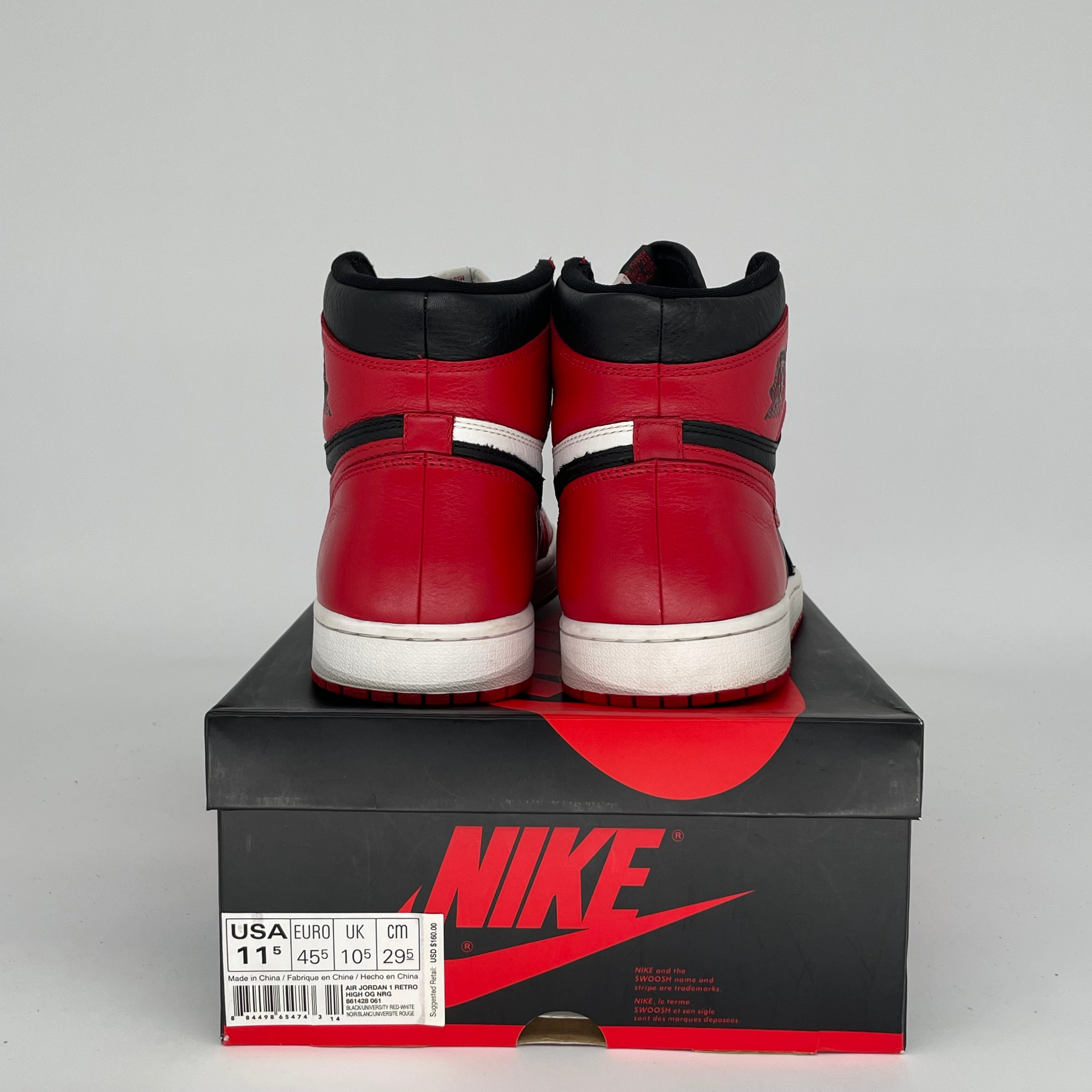 AIR JORDAN 1 HOMAGE TO HOME SIZE 11.5 861428-061