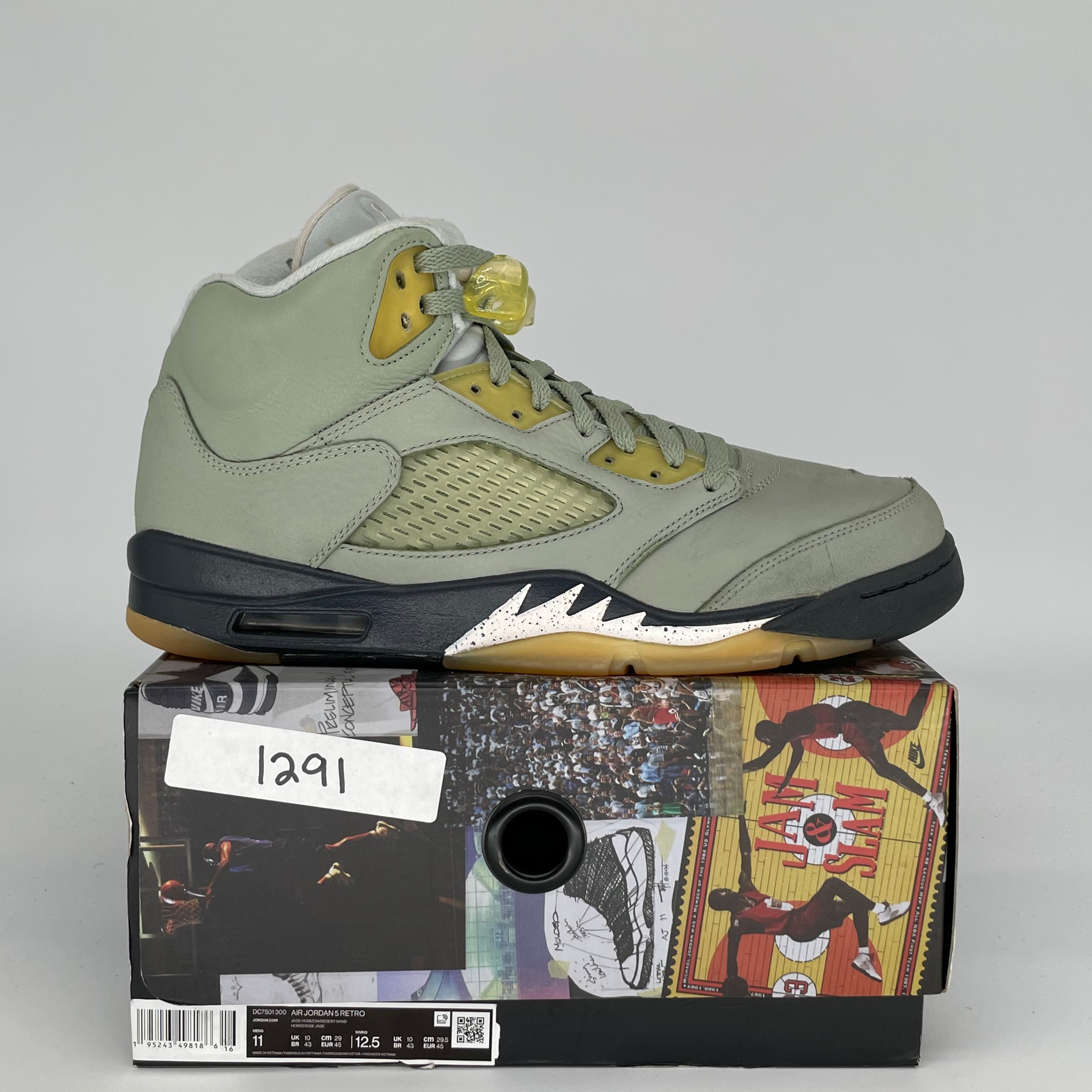 AIR JORDAN 5 JADE HORIZON SIZE 11 DC7501-300