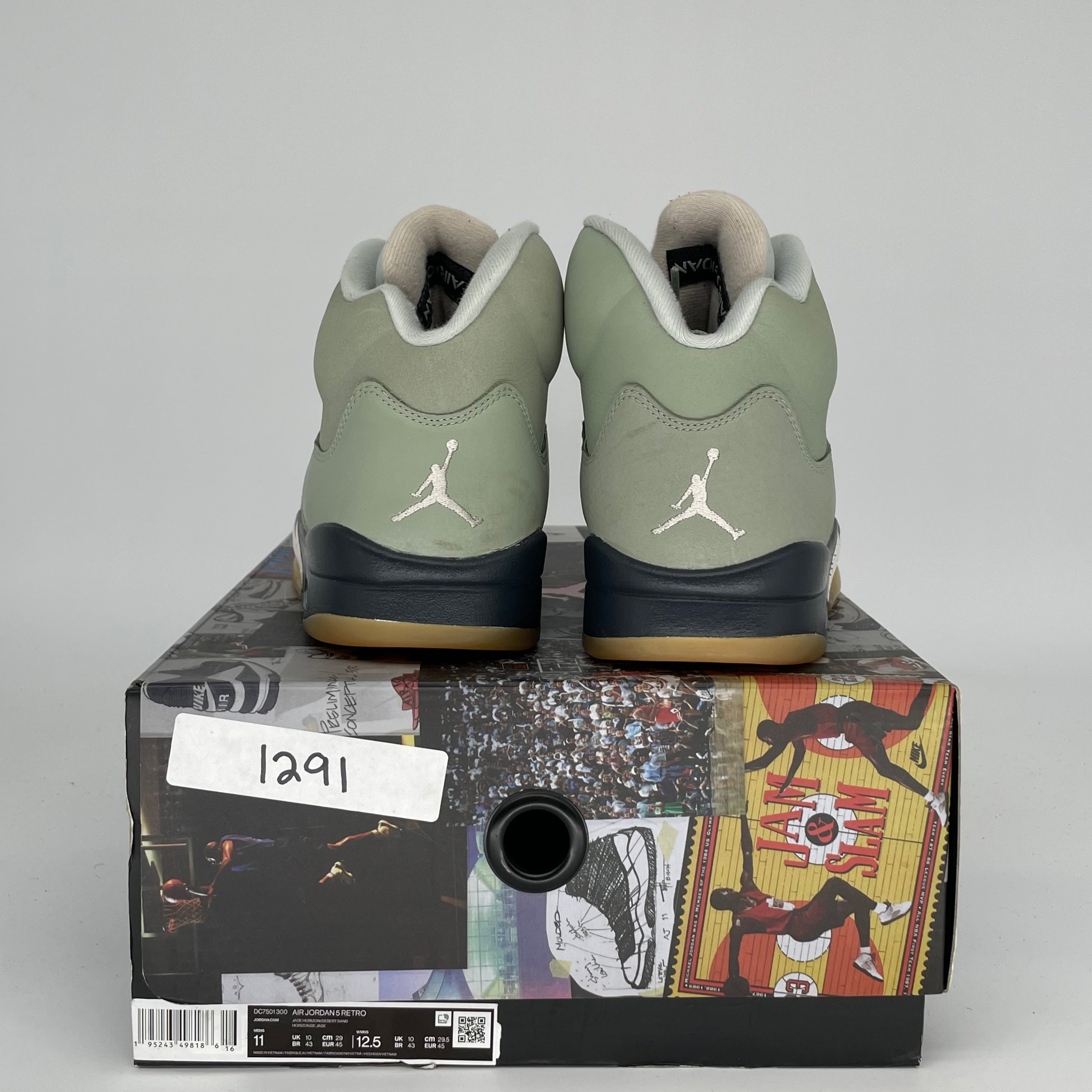 AIR JORDAN 5 JADE HORIZON SIZE 11 DC7501-300