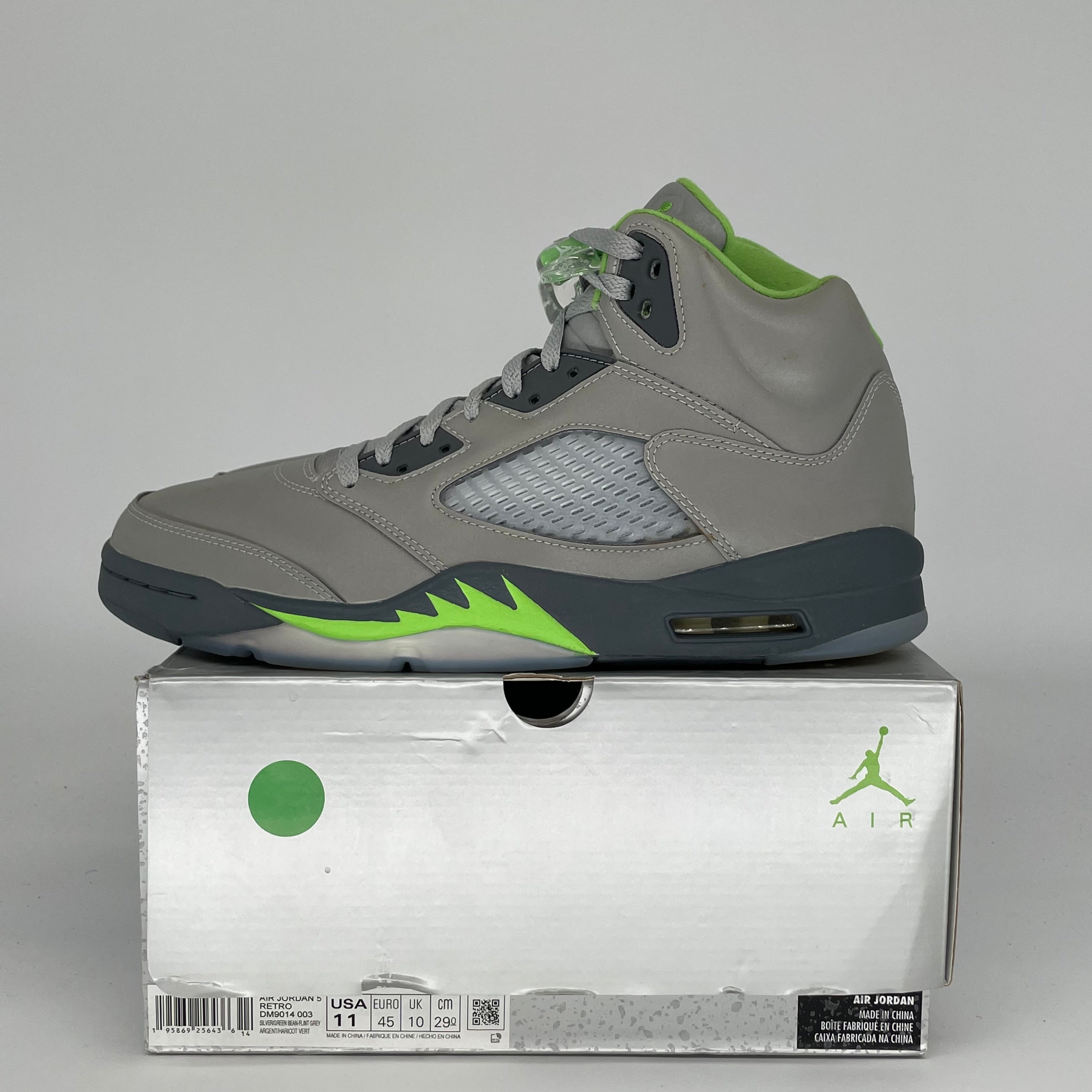 AIR JORDAN 5 GREEN BEAN SIZE 11 DM9014-003