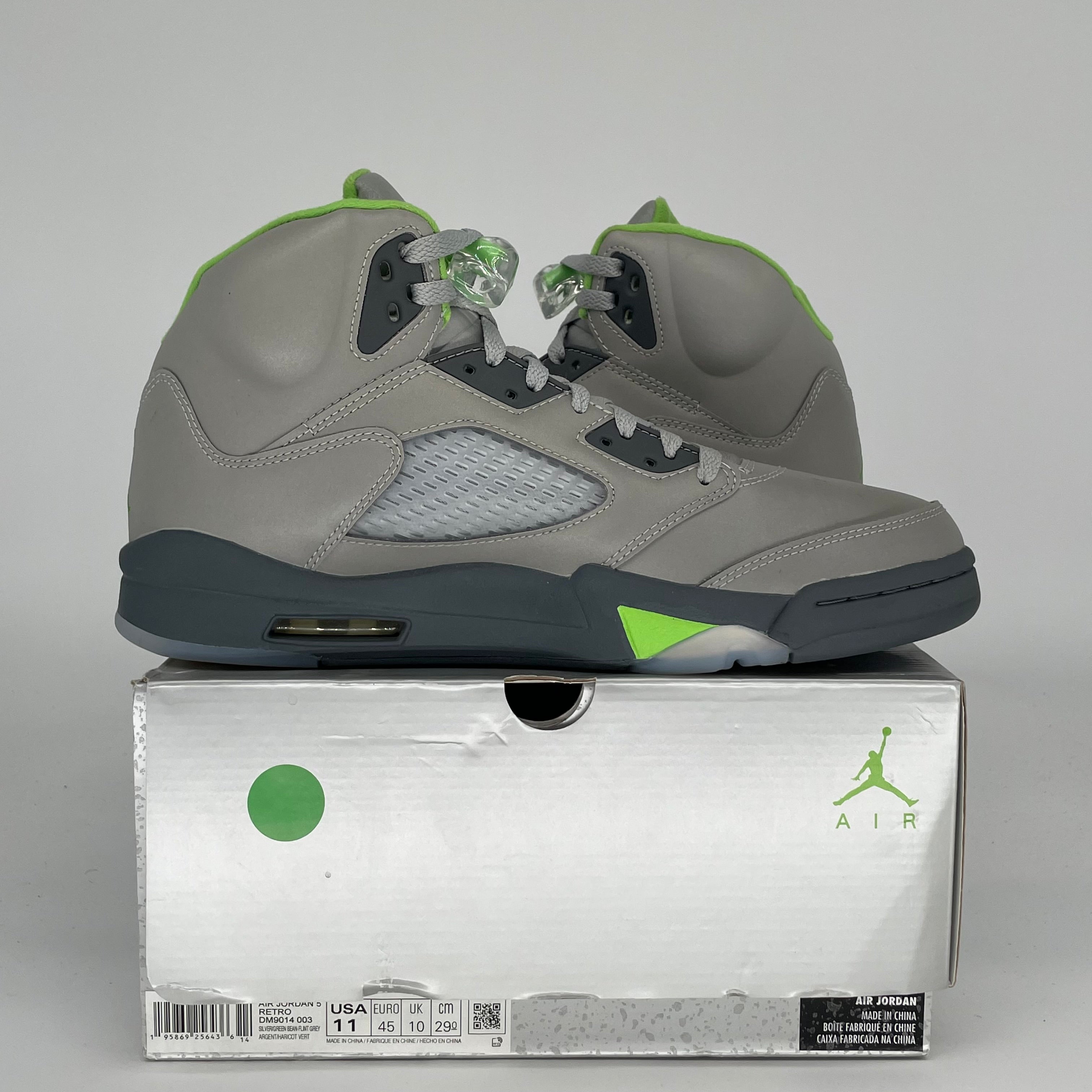 AIR JORDAN 5 GREEN BEAN SIZE 11 DM9014-003