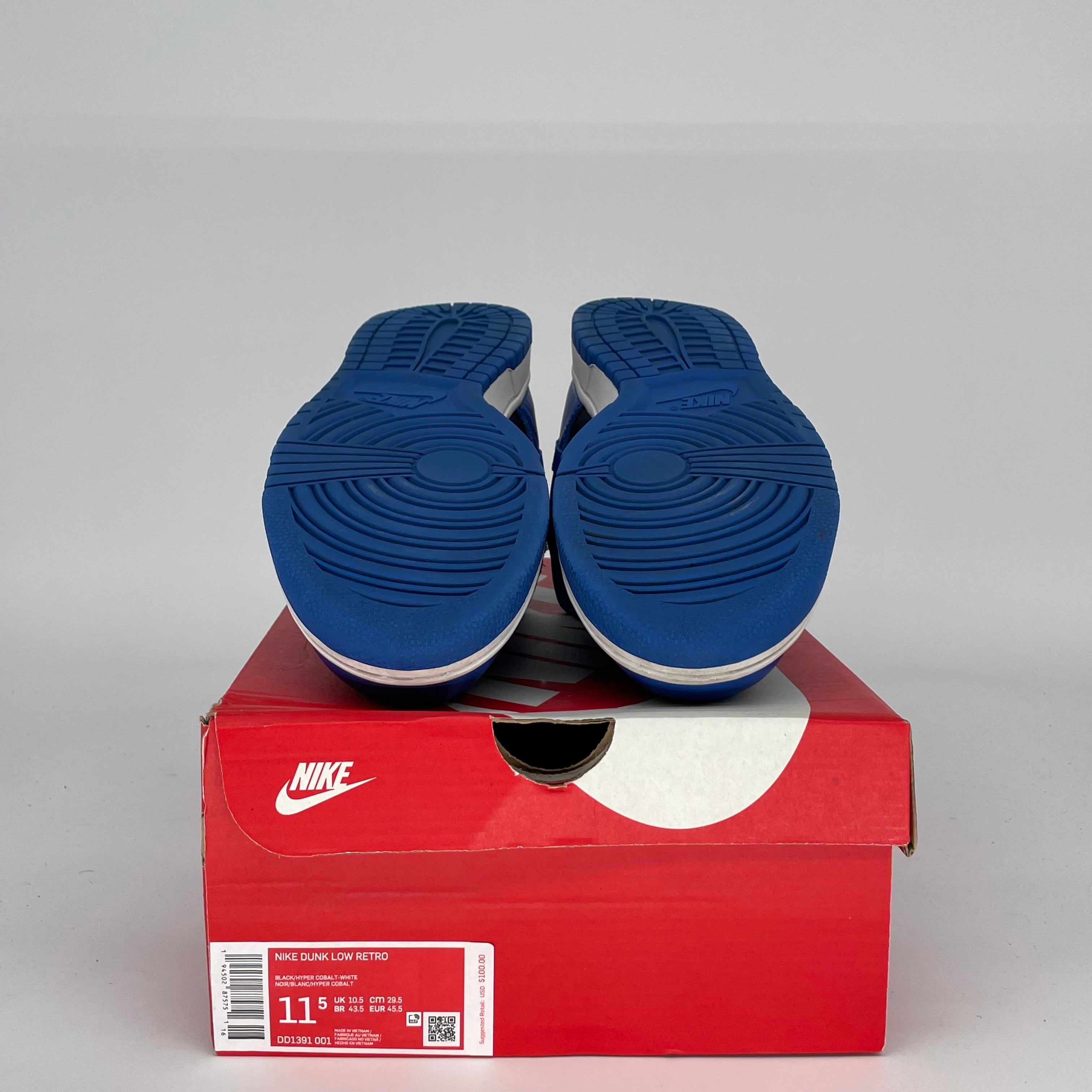 NIKE DUNK LOW COBALT SIZE 11.5 DD1391-001