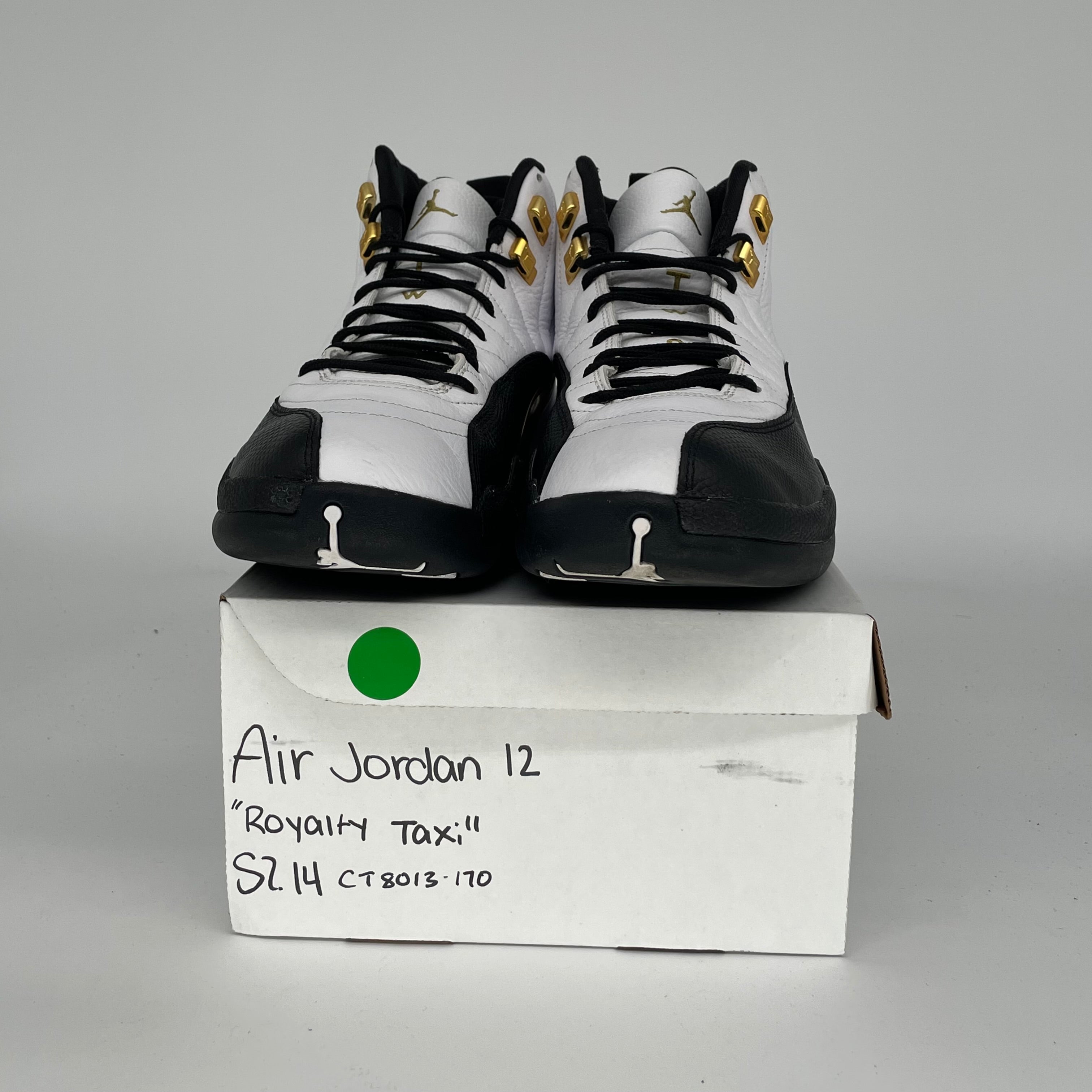 AIR JORDAN 12 ROYALTY TAXI SIZE 14 CT8013-170