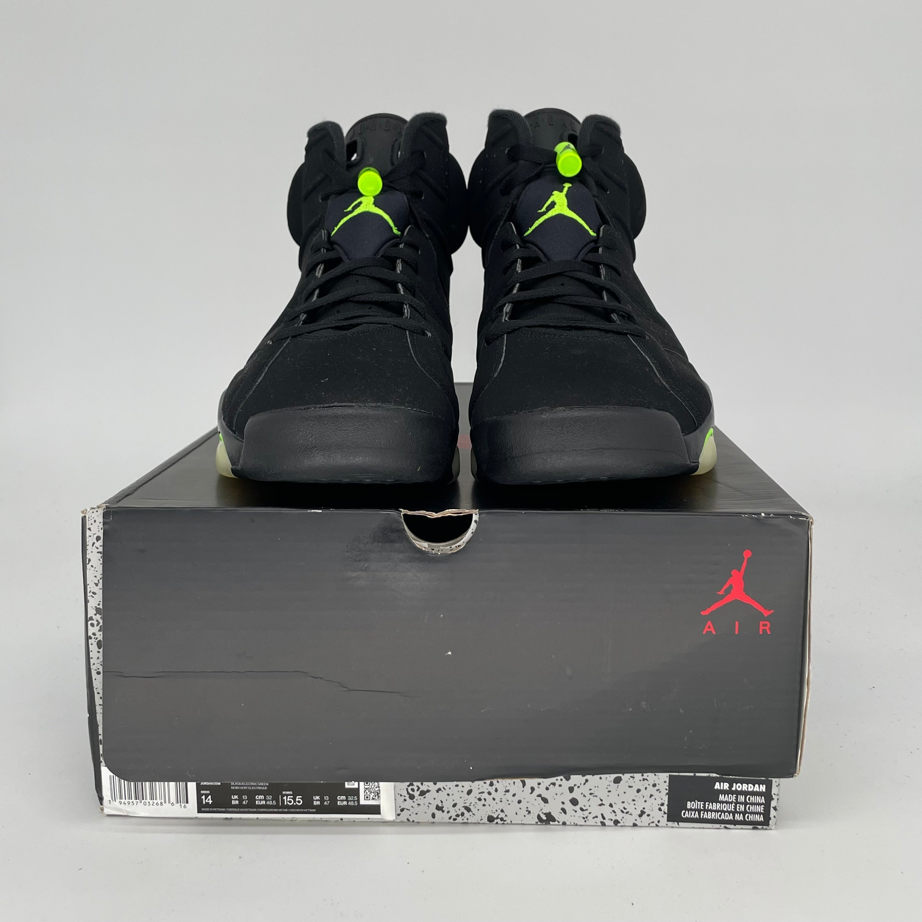 AIR JORDAN 6 ELECTRIC GREEN SIZE 14 CT8529-003