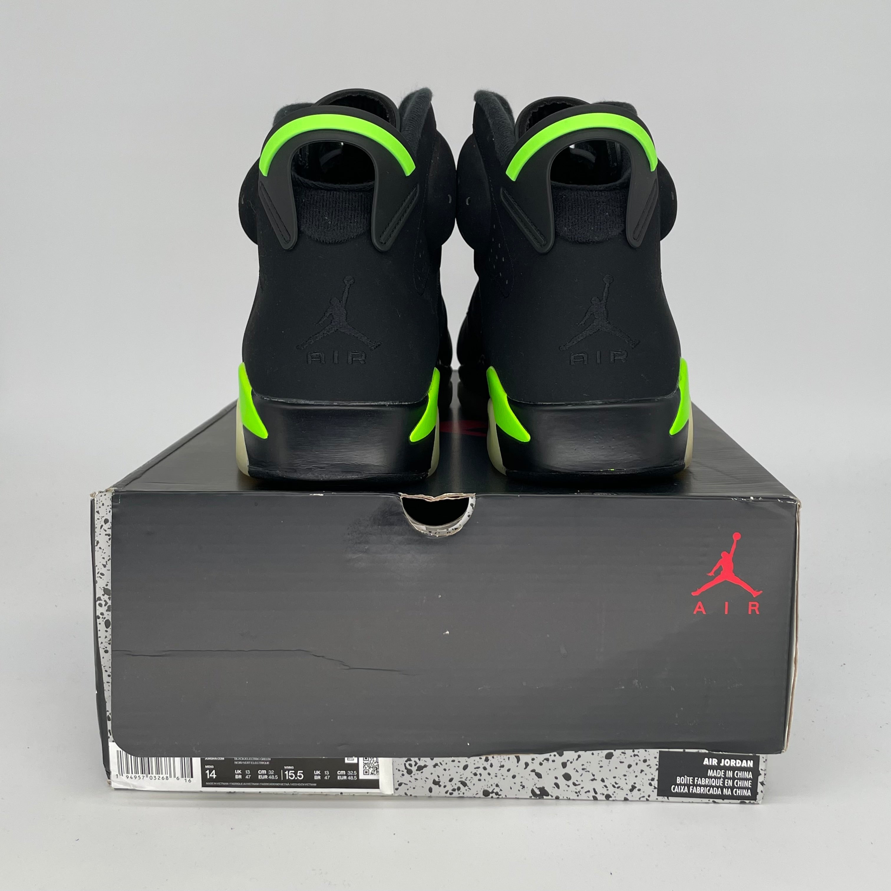 AIR JORDAN 6 ELECTRIC GREEN SIZE 14 CT8529-003