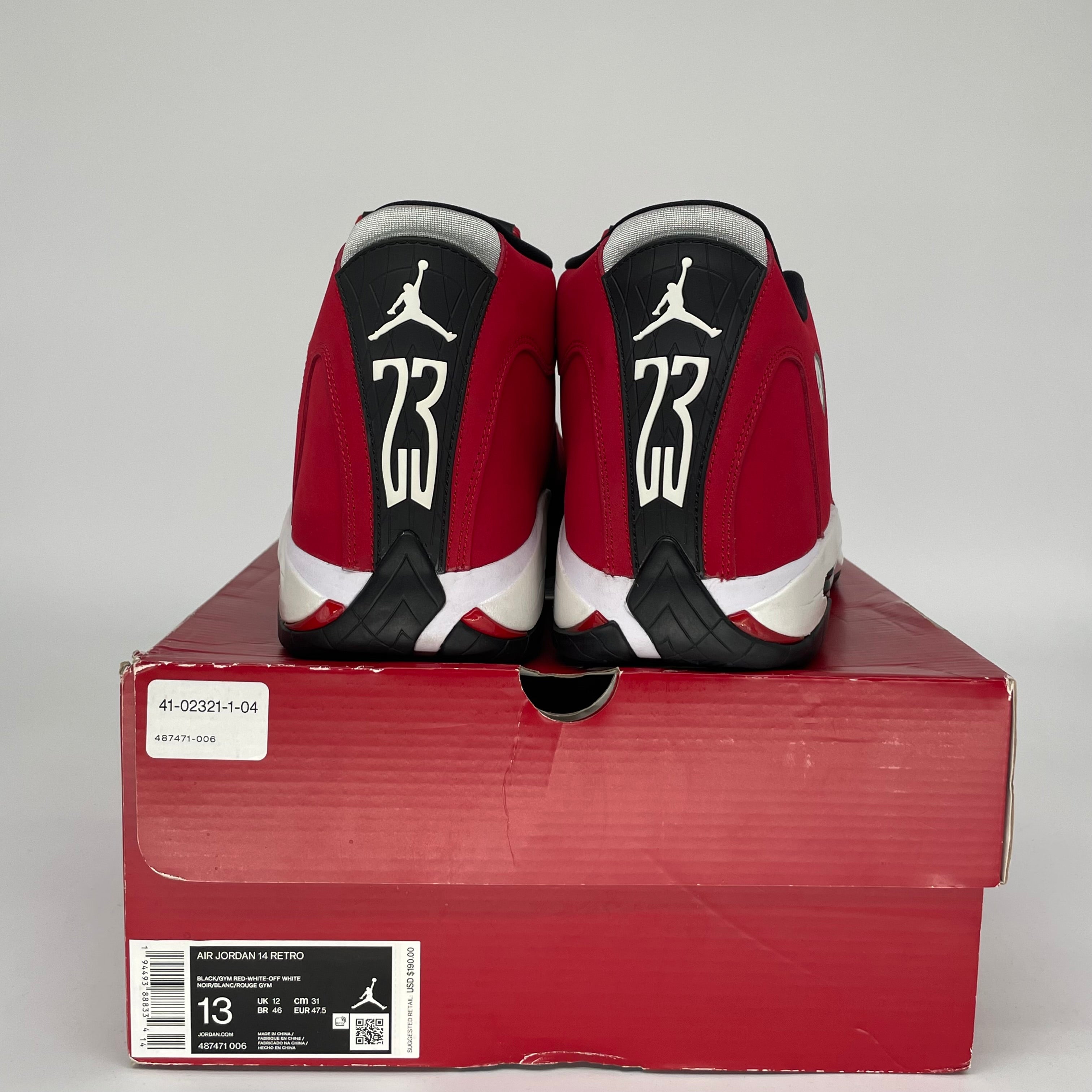 AIR JORDAN 14 TORO SIZE 13 487471-006