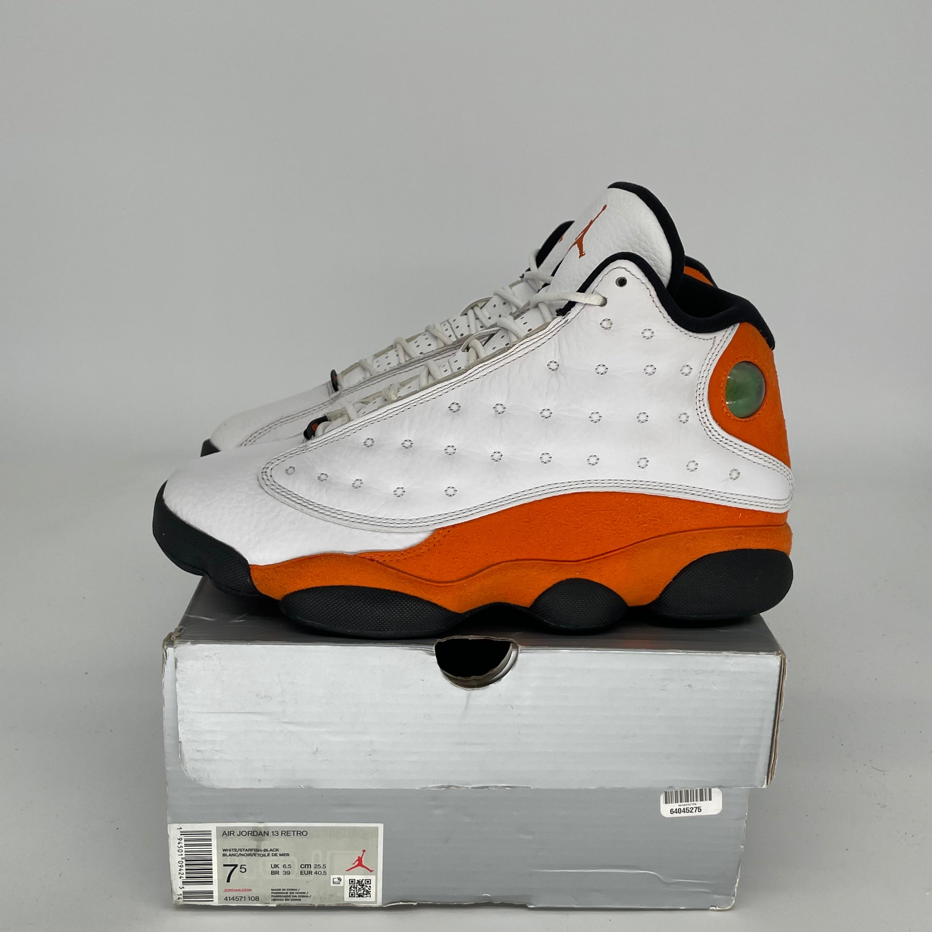 AIR JORDAN 13 STARFISH SIZE 7.5 414571-108