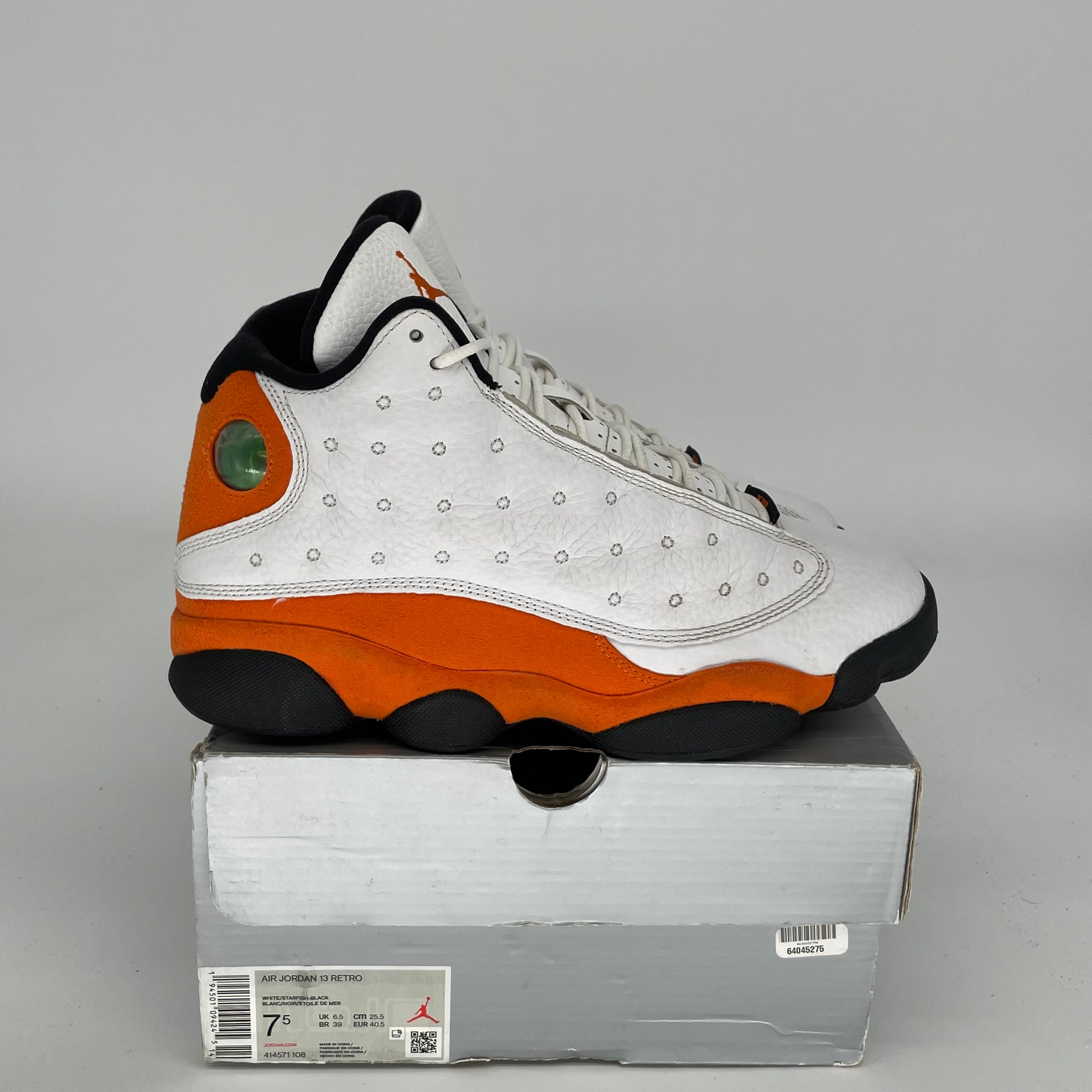 AIR JORDAN 13 STARFISH SIZE 7.5 414571-108