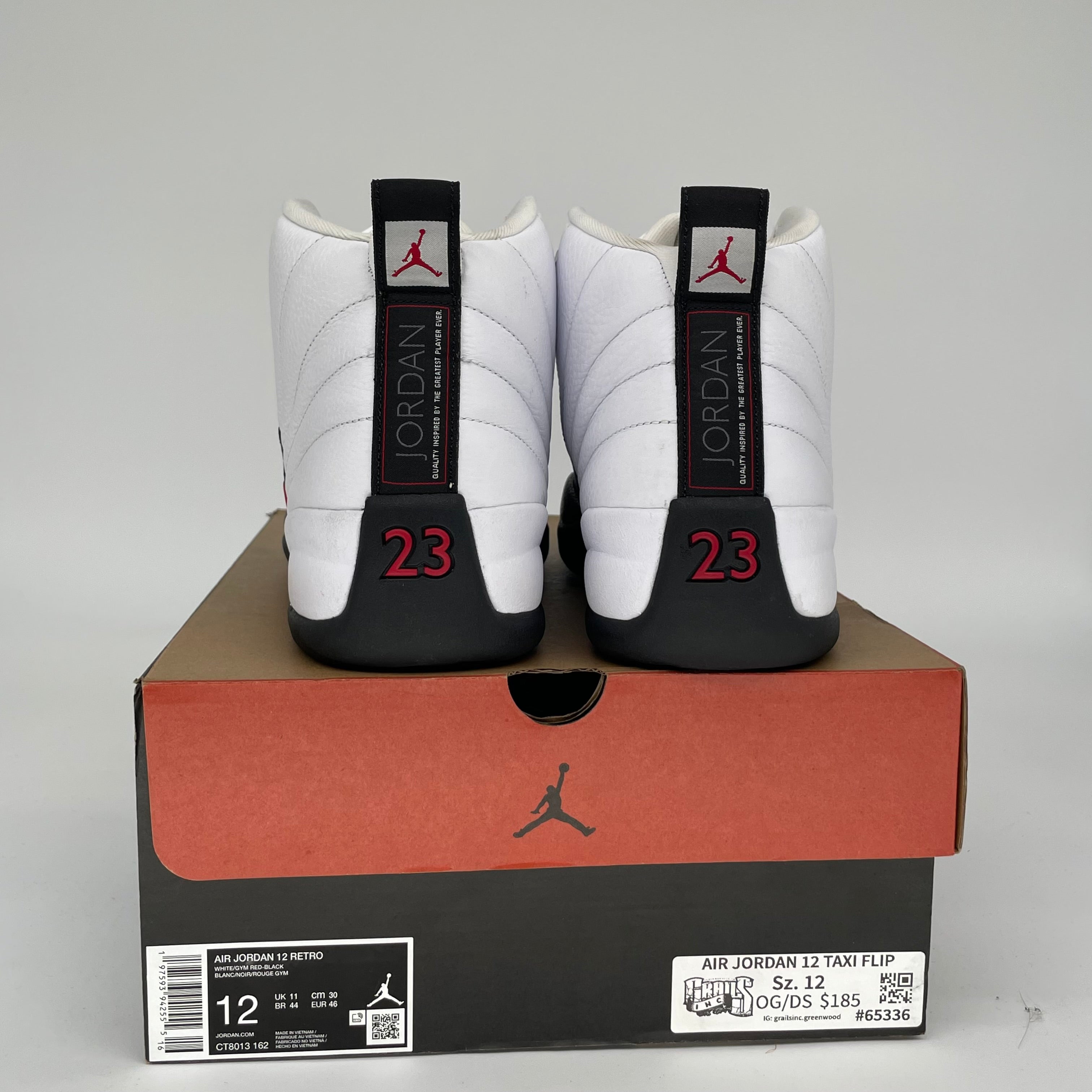 AIR JORDAN 12 TAXI FLIP SIZE 12 CT8013-162