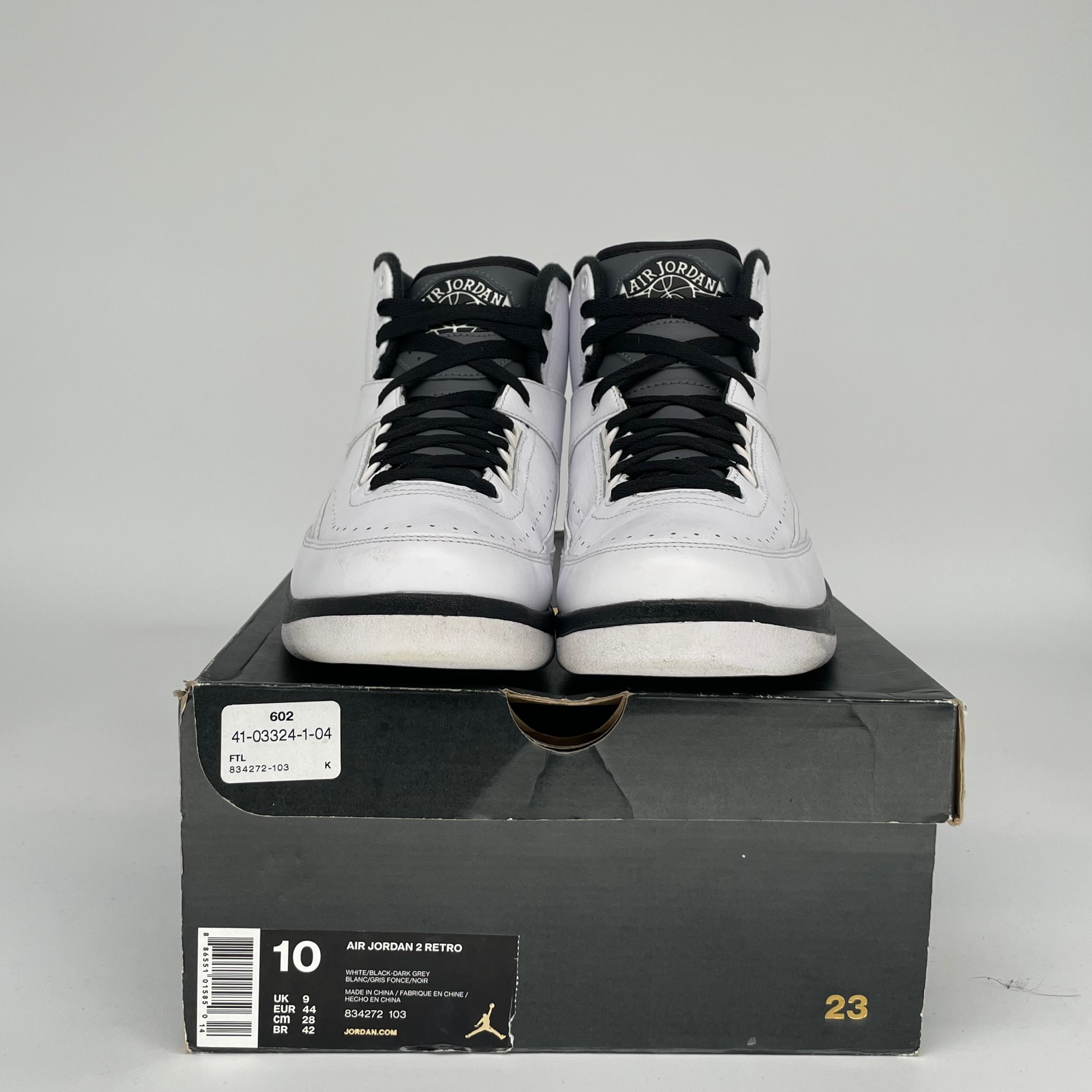 AIR JORDAN 2 WING IT SIZE 10 834272-103