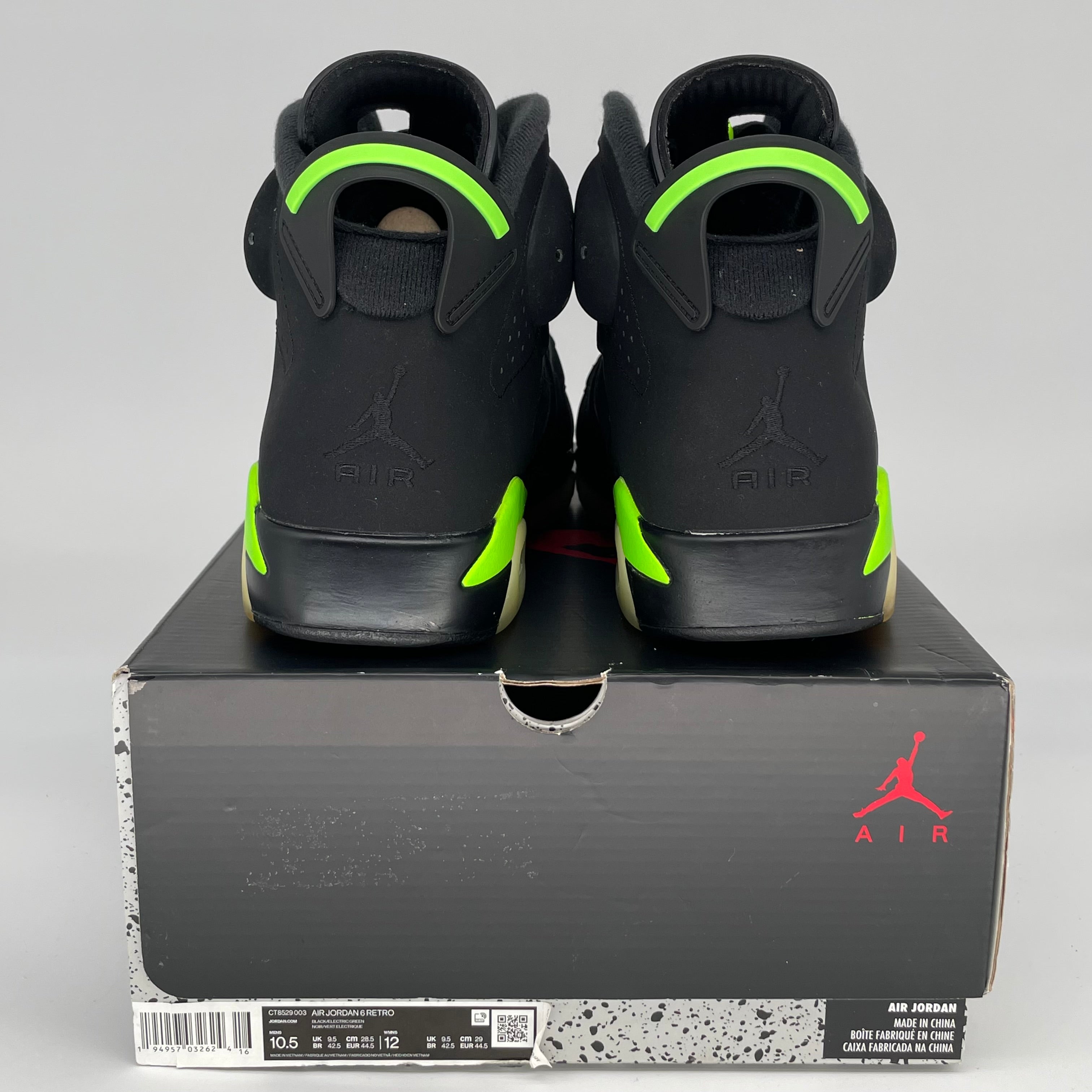 AIR JORDAN 6 ELECTRIC GREEN SIZE 10.5 CT8529-003