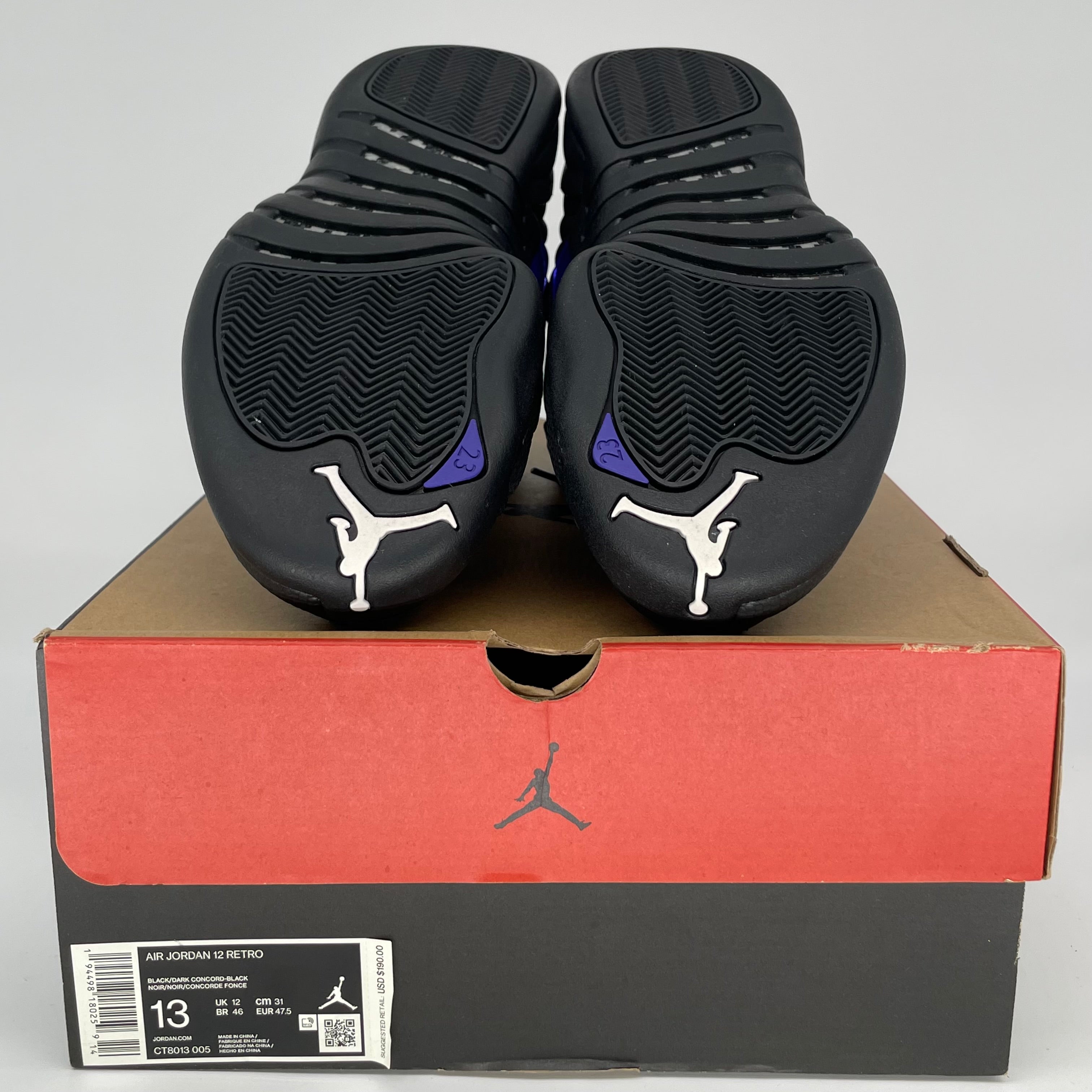 AIR JORDAN 12 DARK CONCORD SIZE 13 CT8013-005