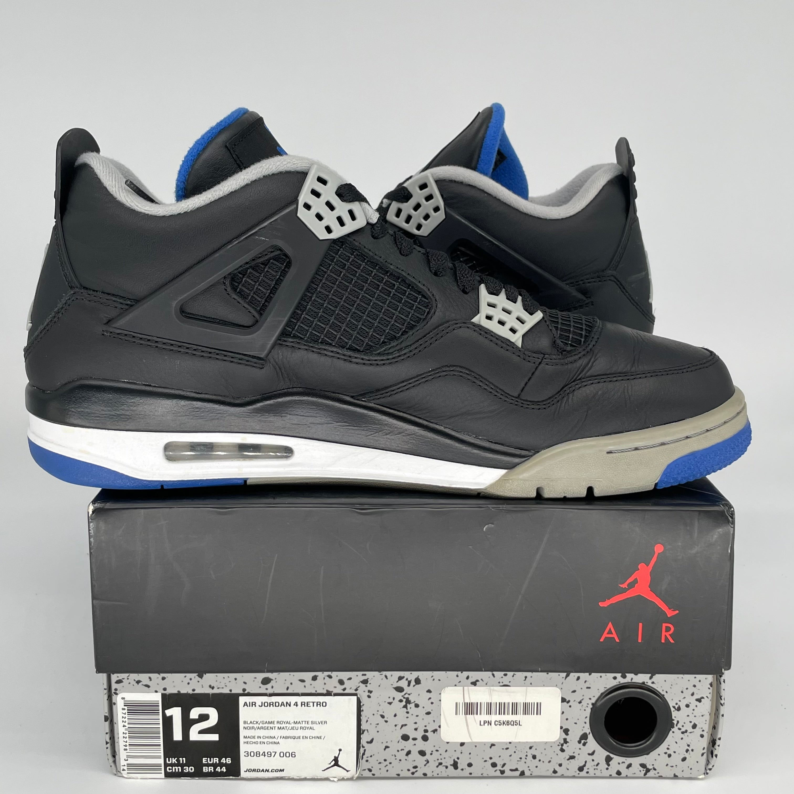 AIR JORDAN 4 ALTERNATE MOTORSPORT SIZE 12 308497-006