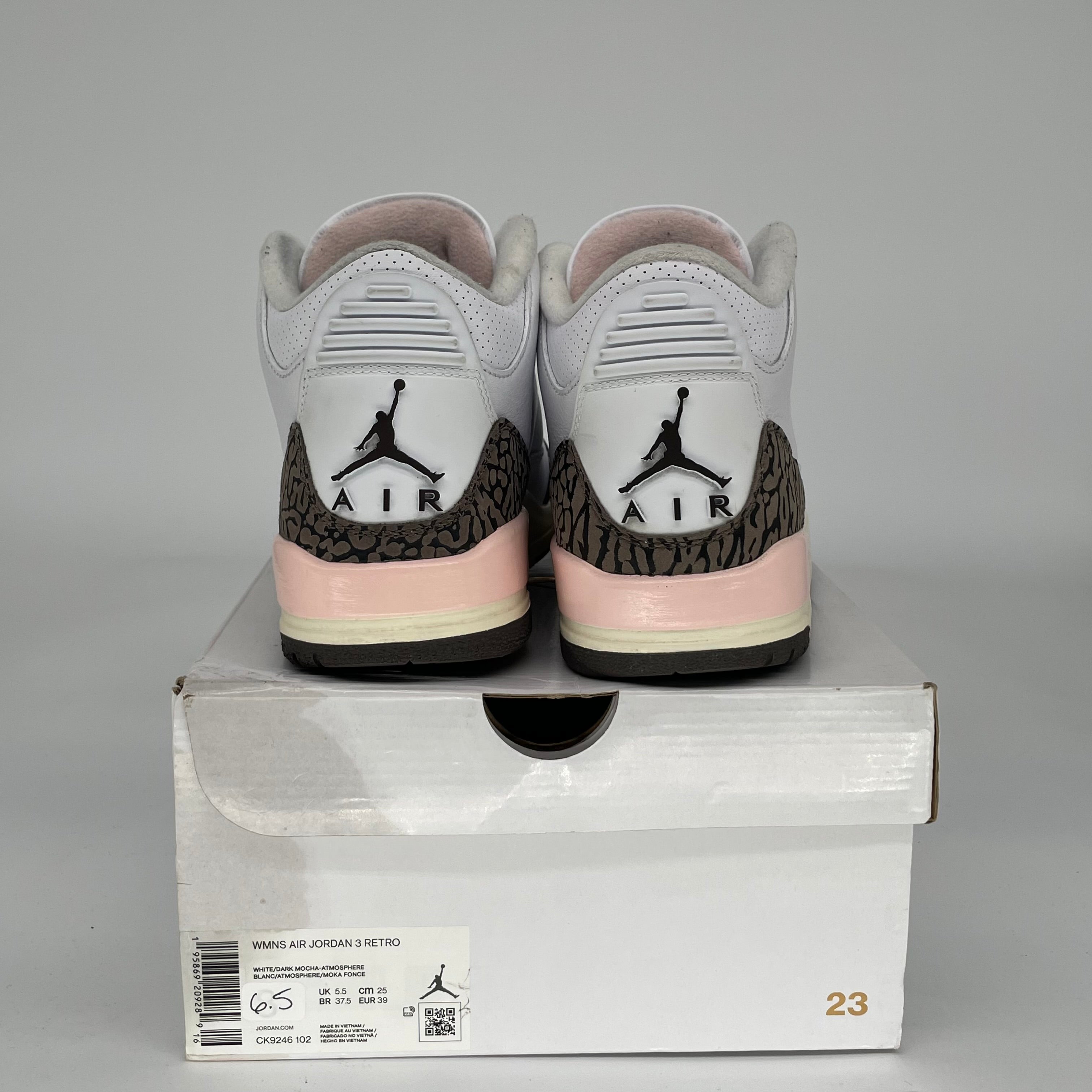 AIR JORDAN 3 NEAPOLITAN W SIZE 6.5/8W CK9246-102