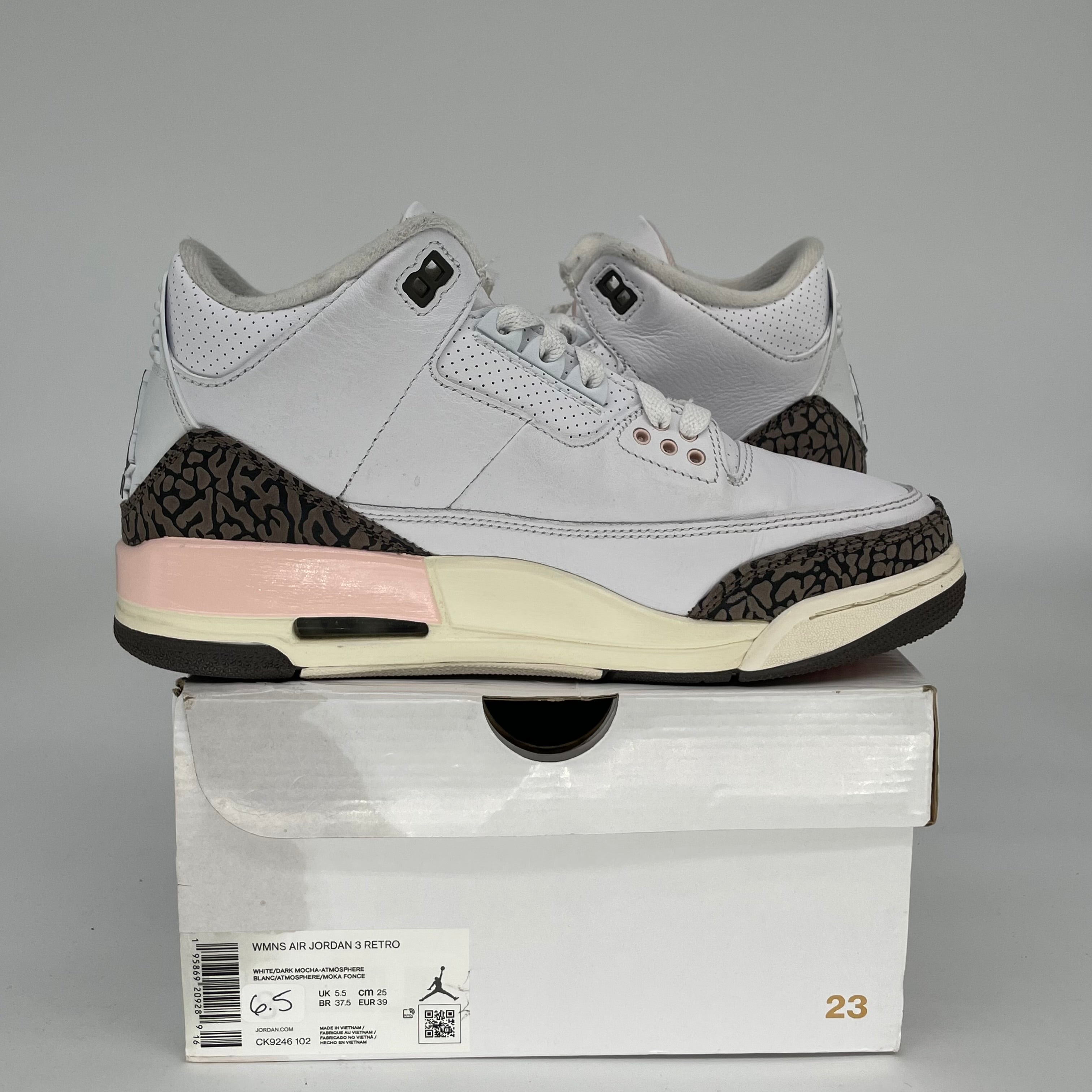 AIR JORDAN 3 NEAPOLITAN W SIZE 6.5/8W CK9246-102