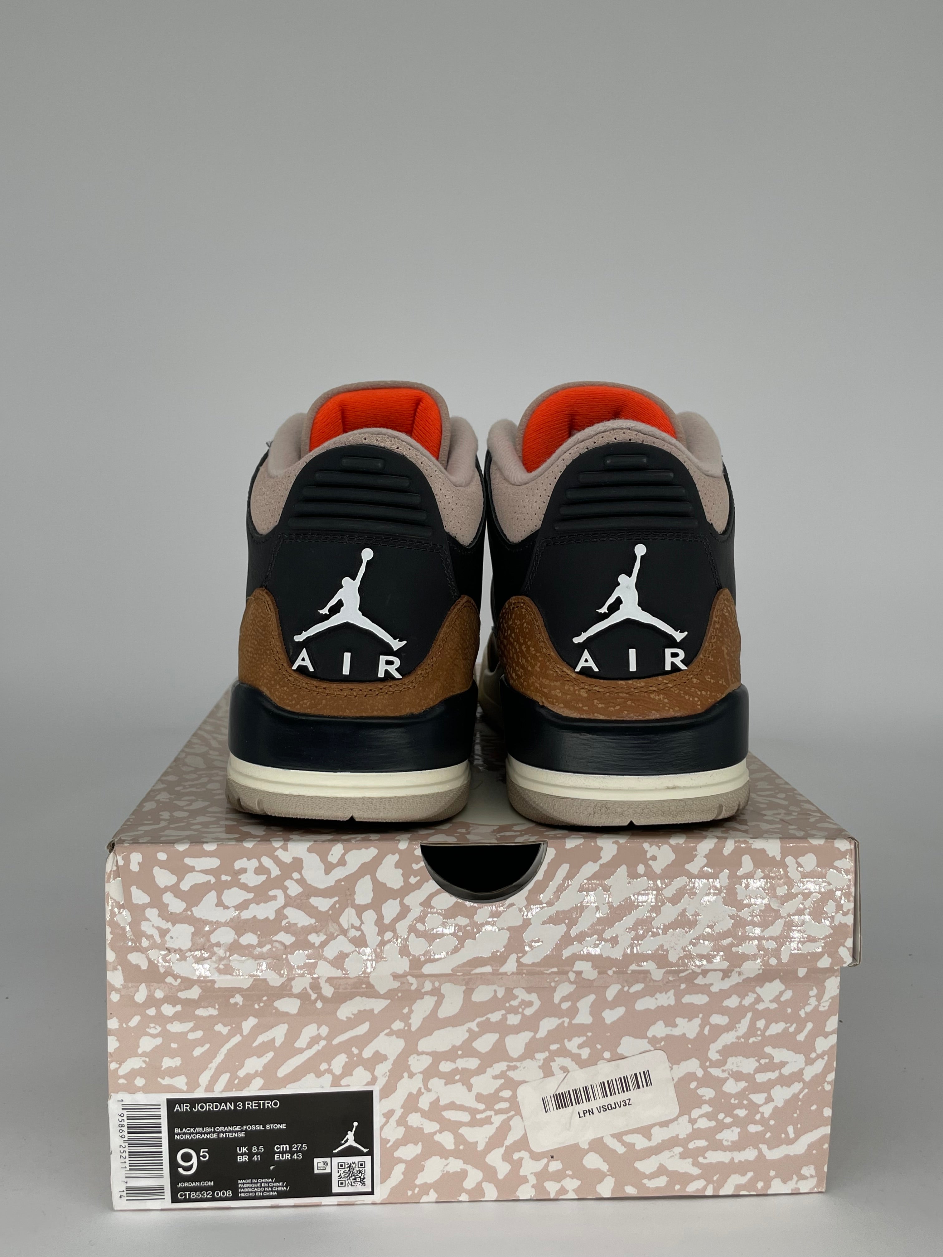 AIR JORDAN 3 DESERT ELEPHANT SIZE 9.5 CT8532-008