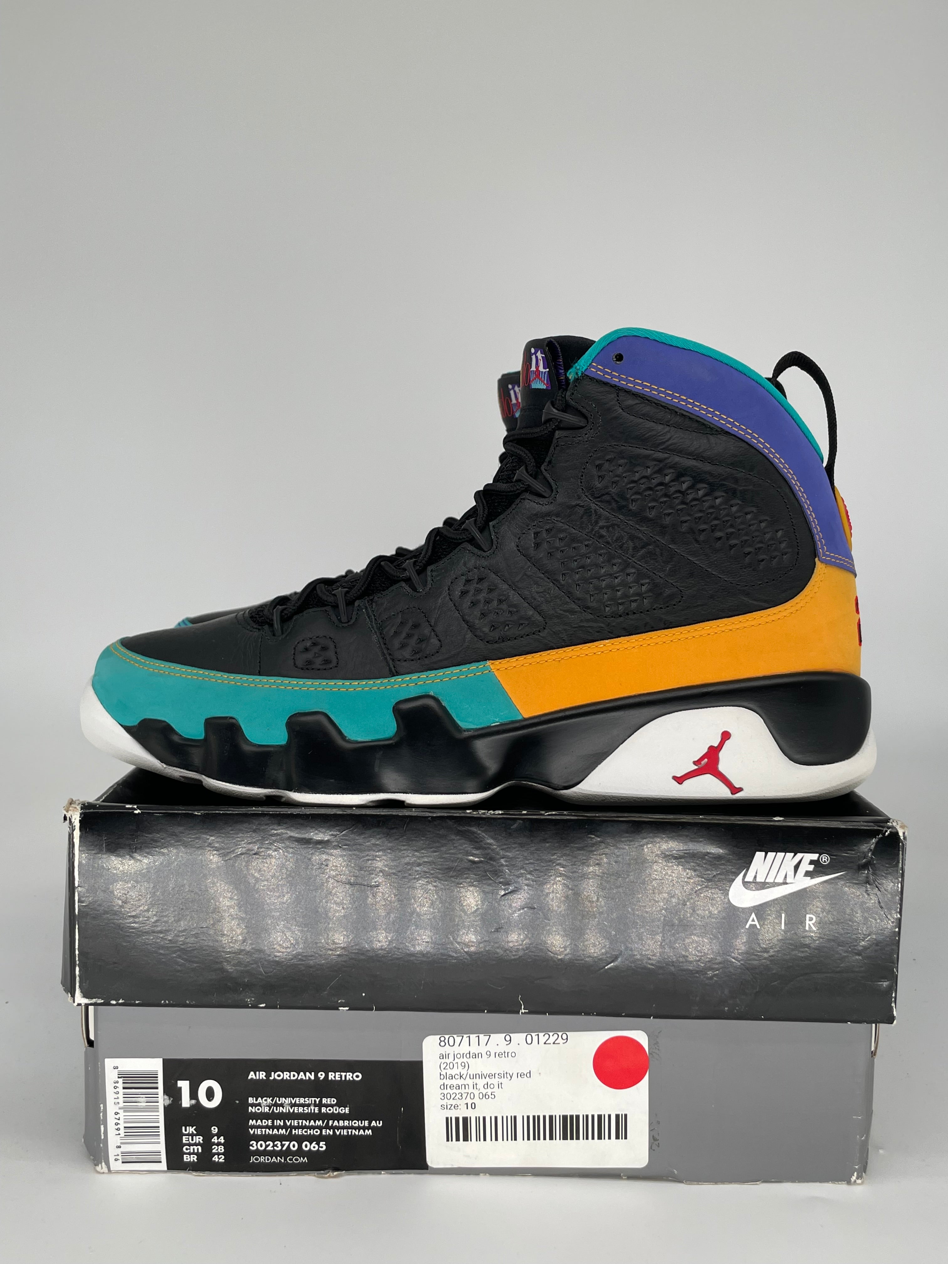 AIR JORDAN 9 DREAM IT DO IT SIZE 10 302370-065