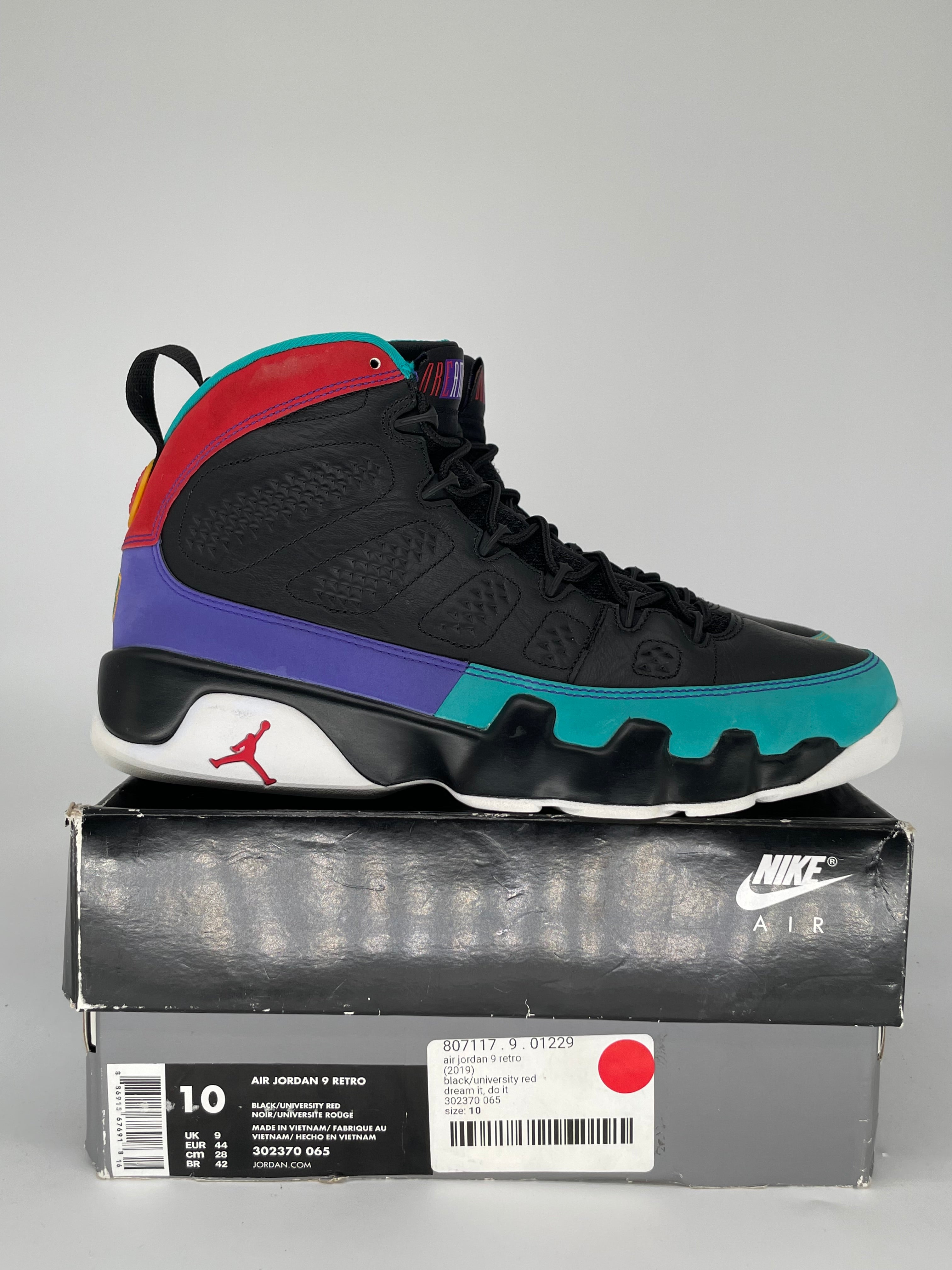 AIR JORDAN 9 DREAM IT DO IT SIZE 10 302370-065