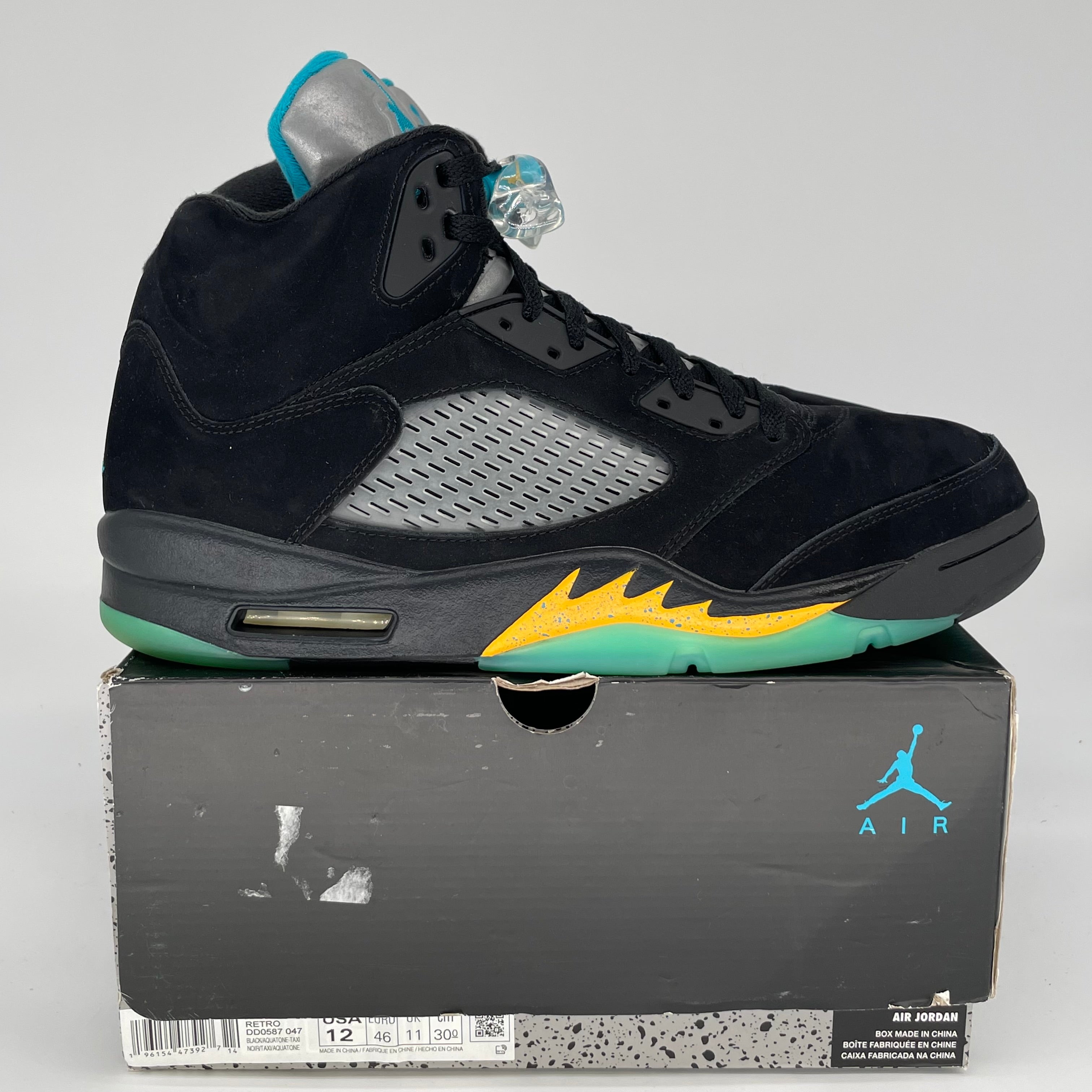 AIR JORDAN 5 AQUA SIZE 12 DD0587-047