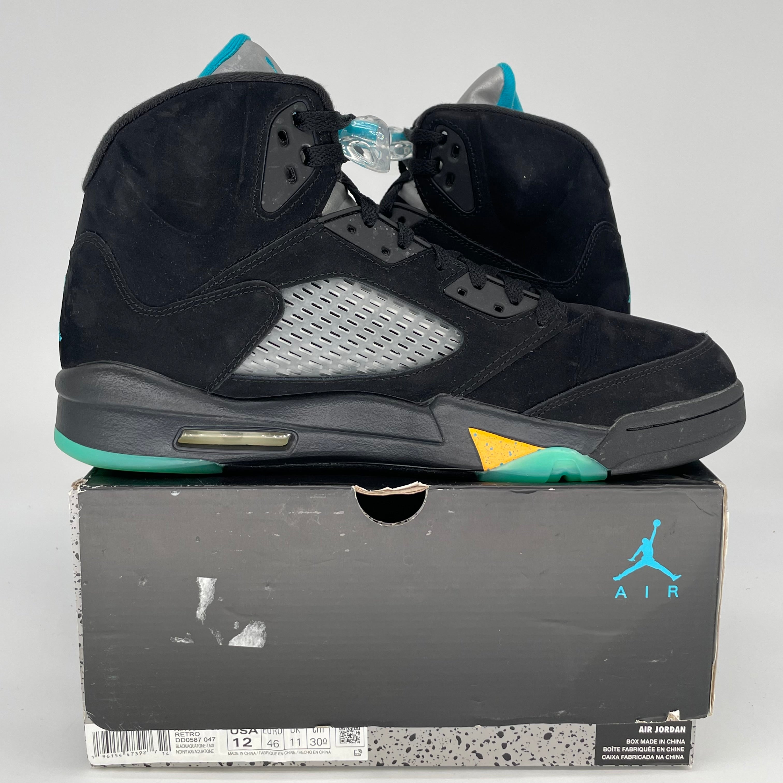 AIR JORDAN 5 AQUA SIZE 12 DD0587-047