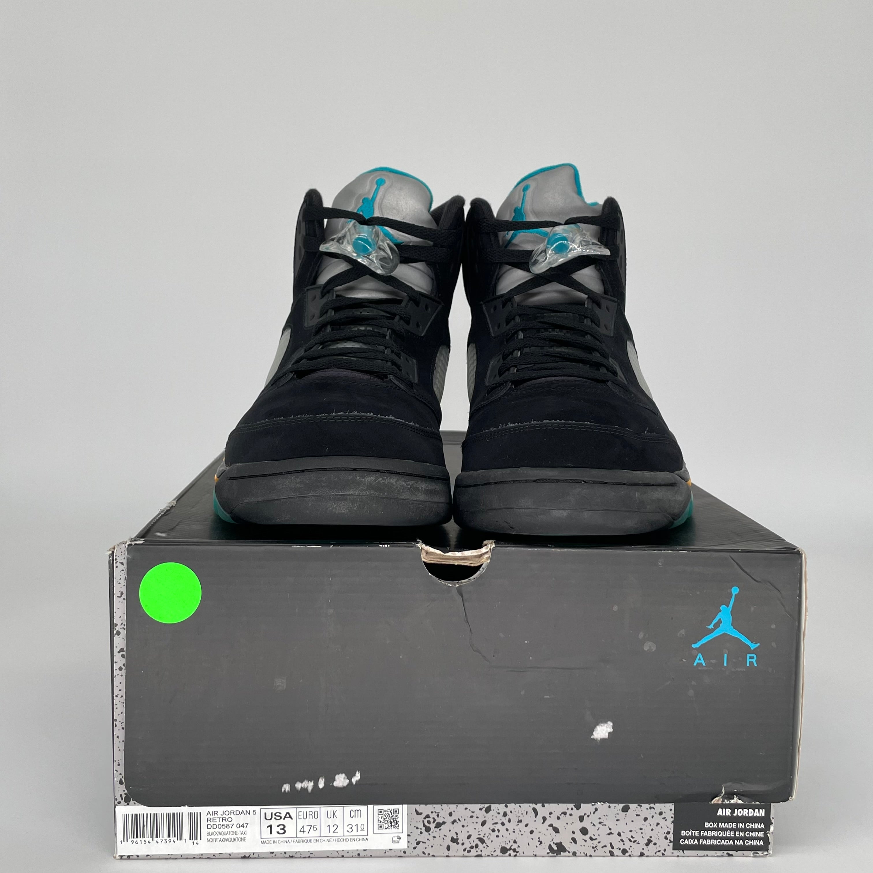 AIR JORDAN 5 AQUA SIZE 13 DD0587-047