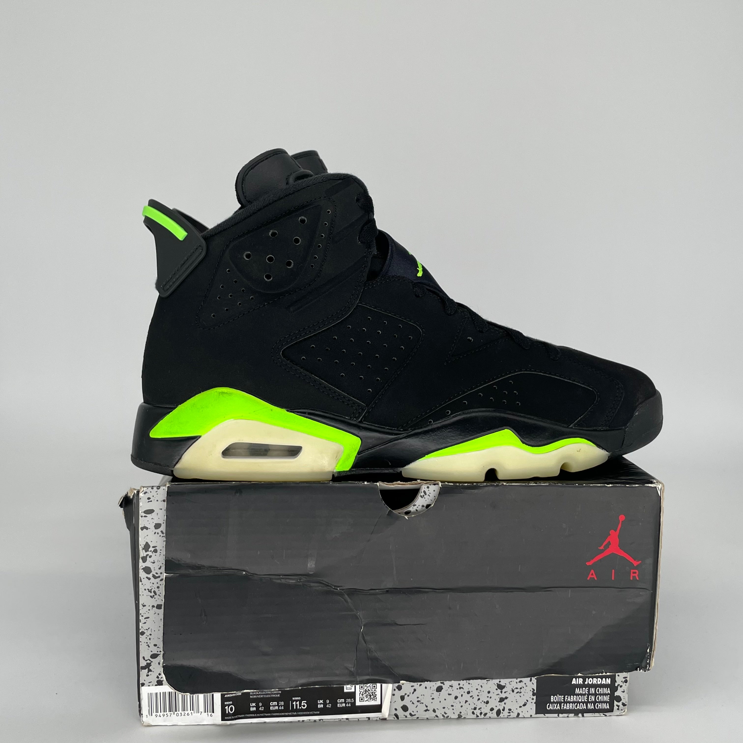 AIR JORDAN 6 ELECTRIC GREEN SIZE 10 CT8529-003