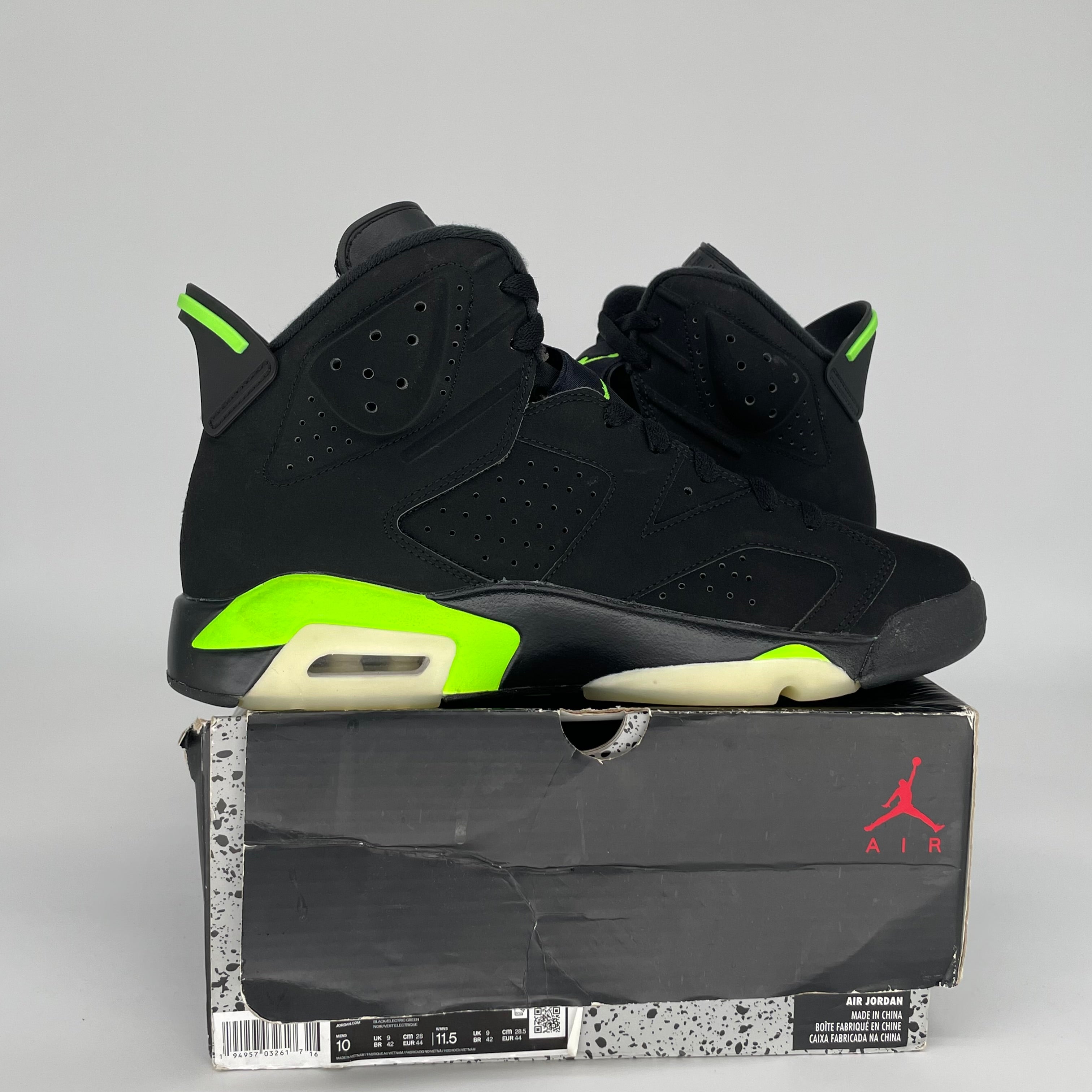 AIR JORDAN 6 ELECTRIC GREEN SIZE 10 CT8529-003