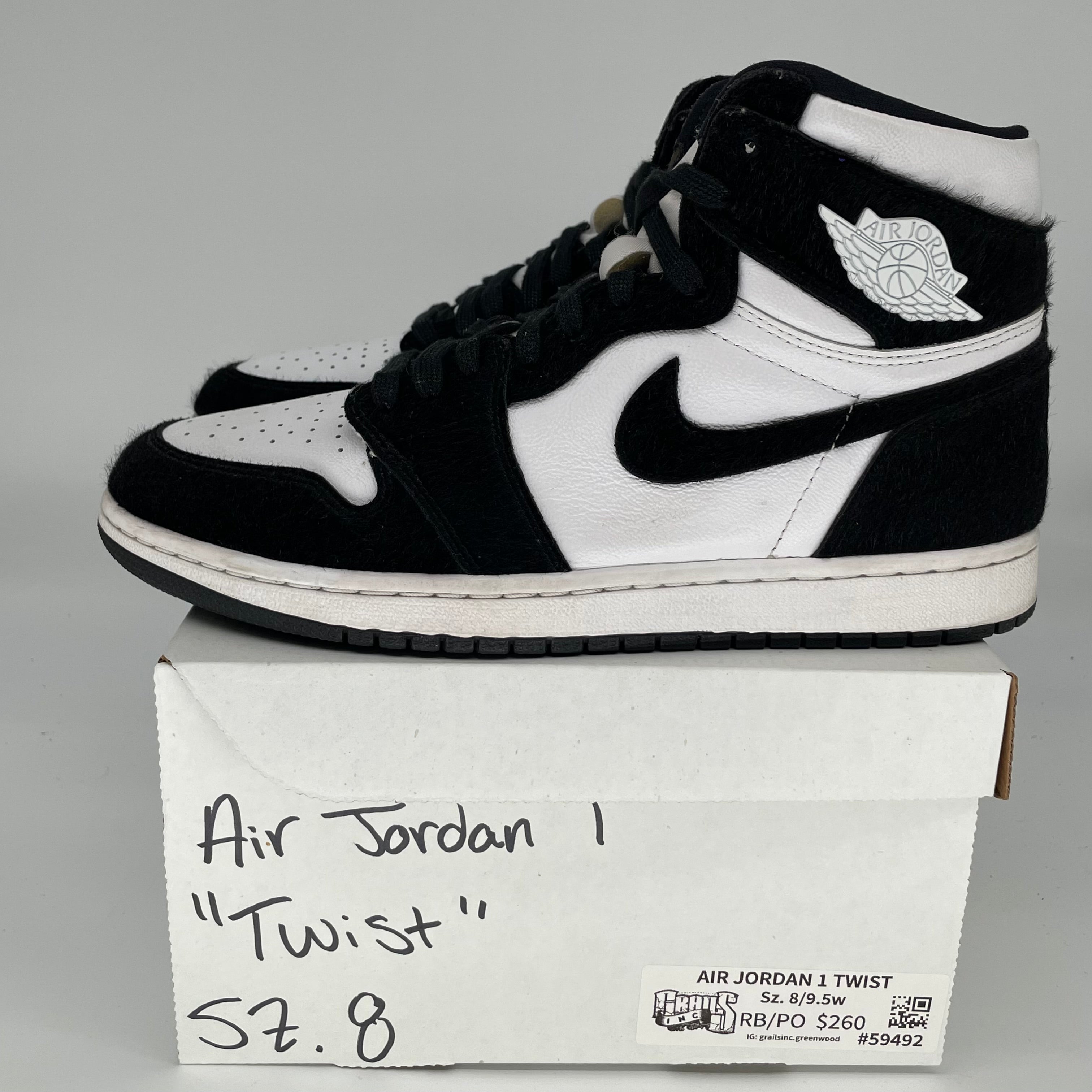 AIR JORDAN 1 TWIST SIZE 8/9.5W CD0461-007