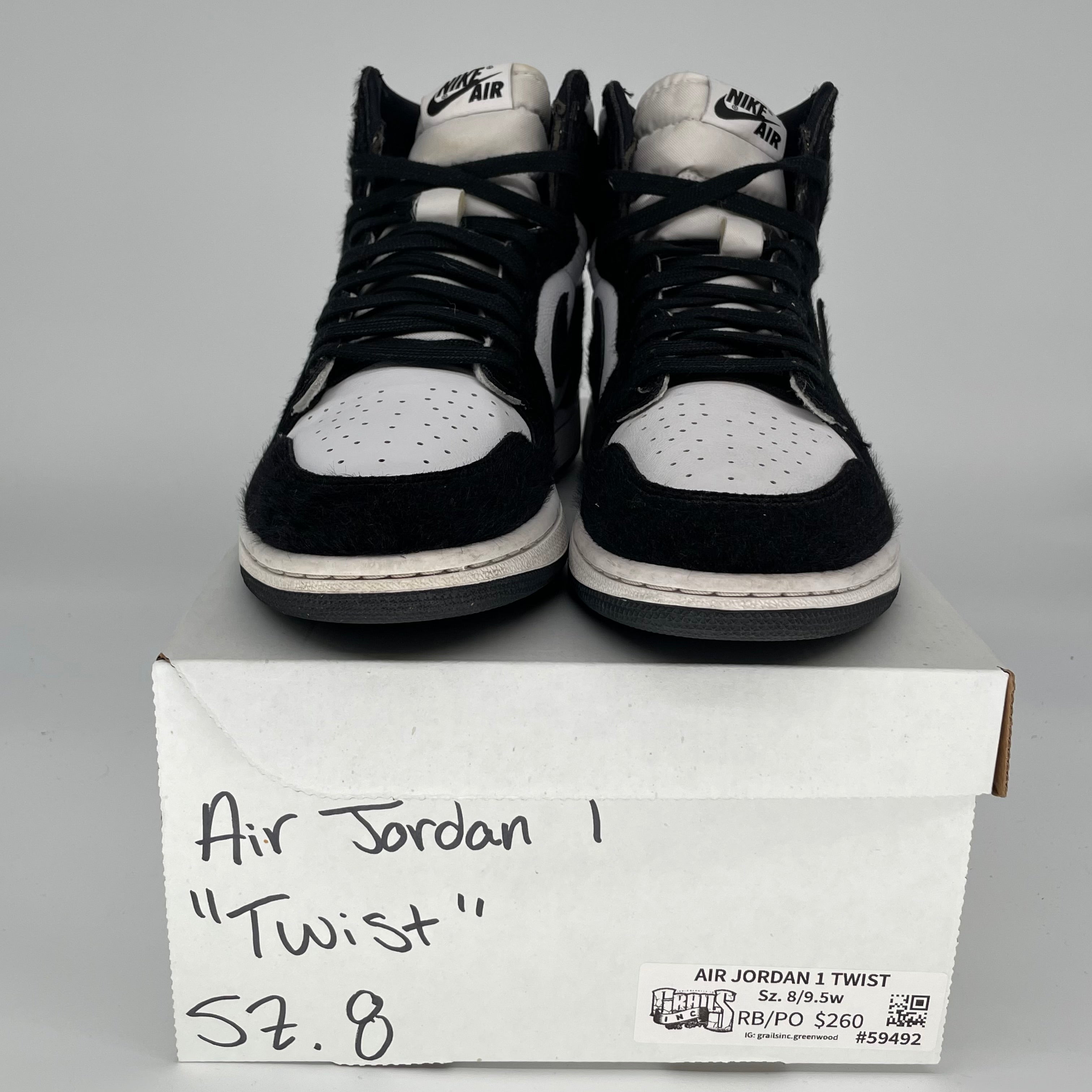 AIR JORDAN 1 TWIST SIZE 8/9.5W CD0461-007