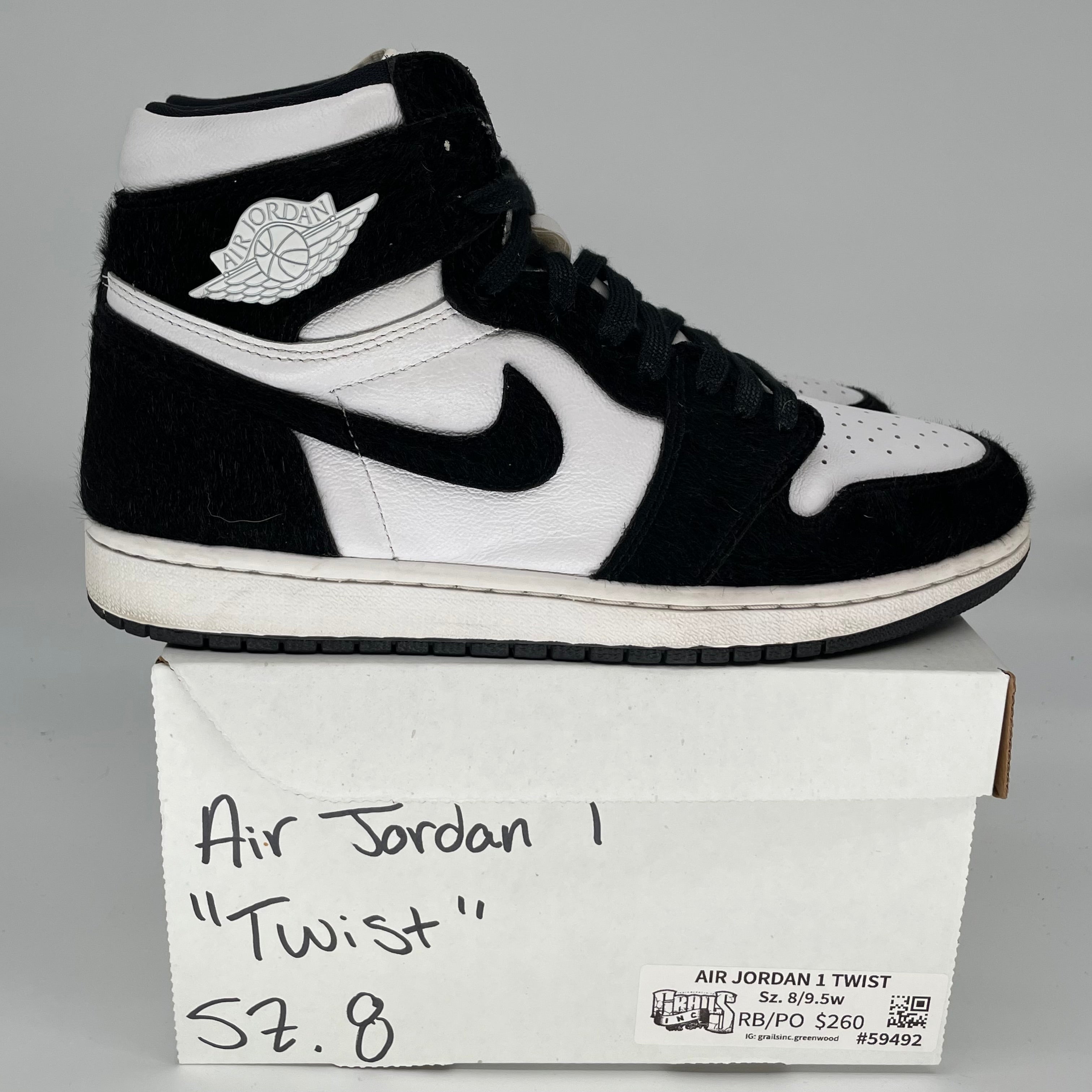 AIR JORDAN 1 TWIST SIZE 8/9.5W CD0461-007