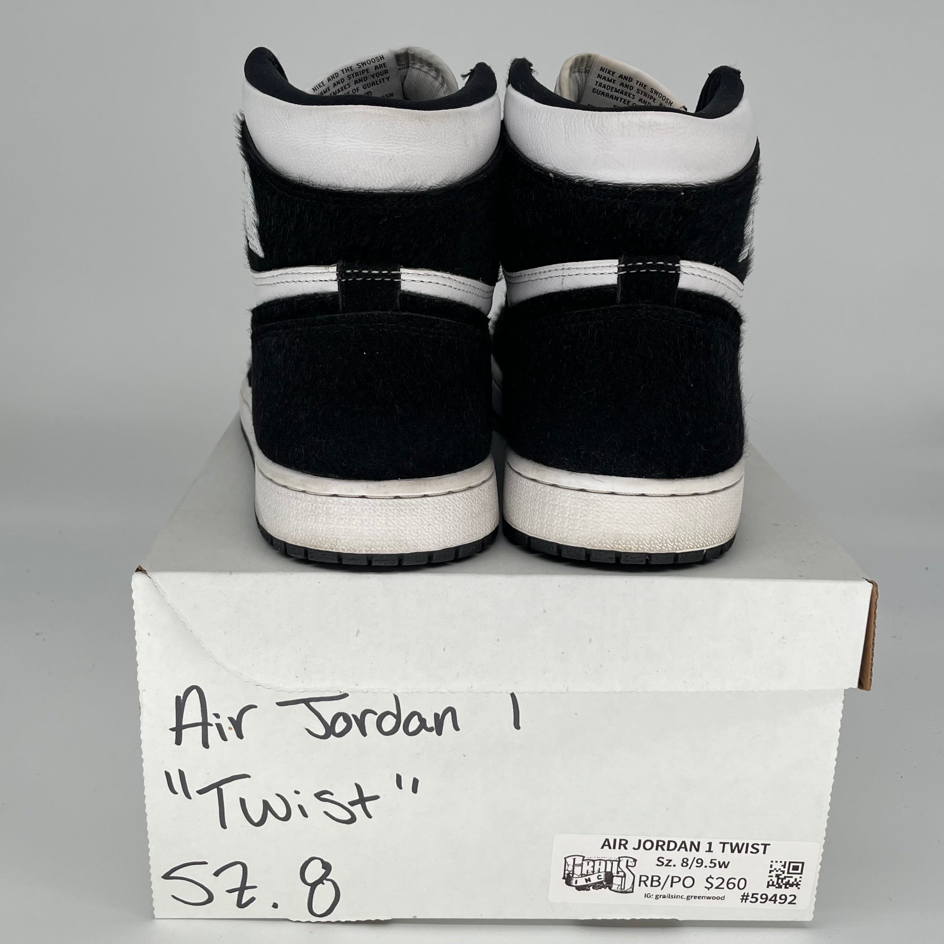 AIR JORDAN 1 TWIST SIZE 8/9.5W CD0461-007