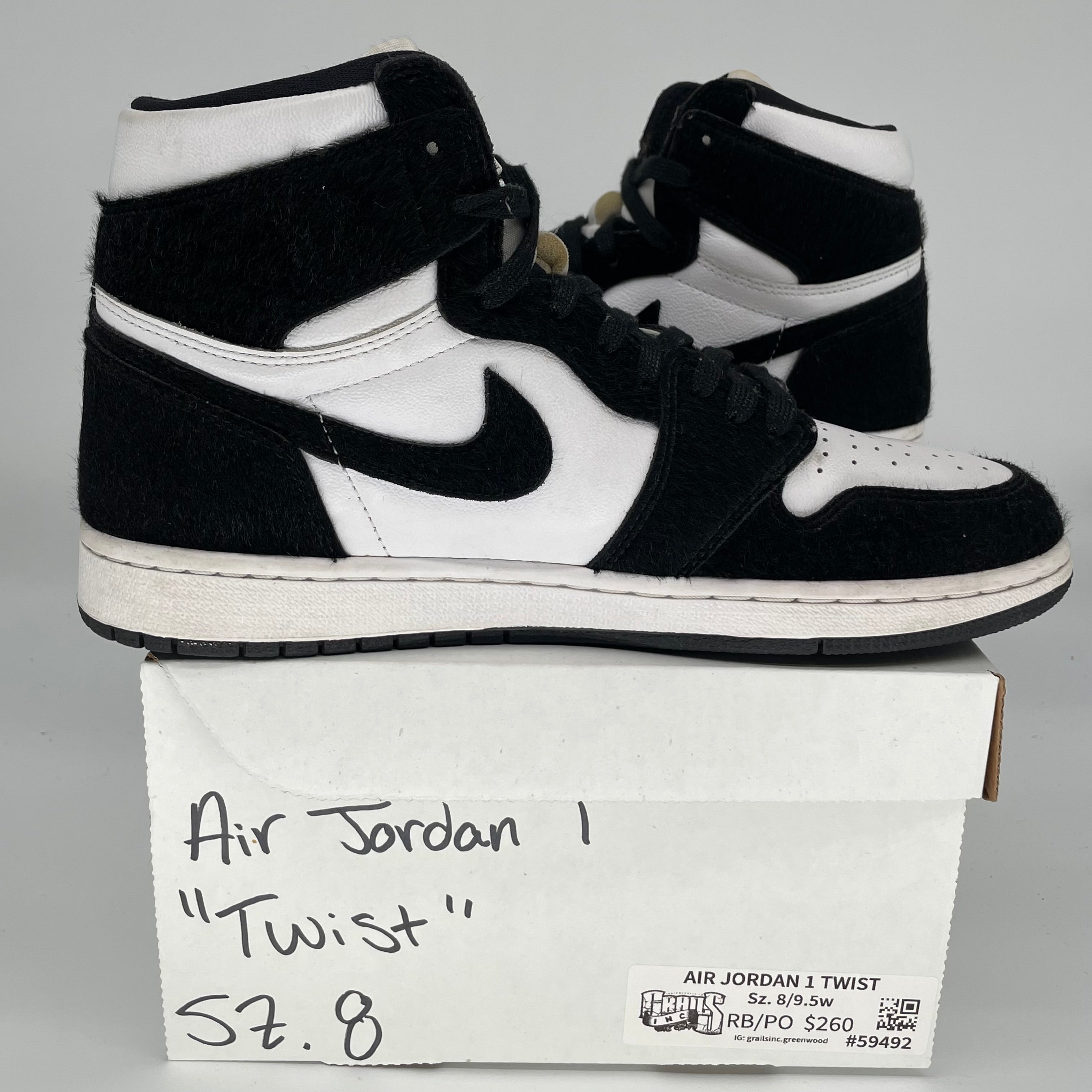 AIR JORDAN 1 TWIST SIZE 8/9.5W CD0461-007